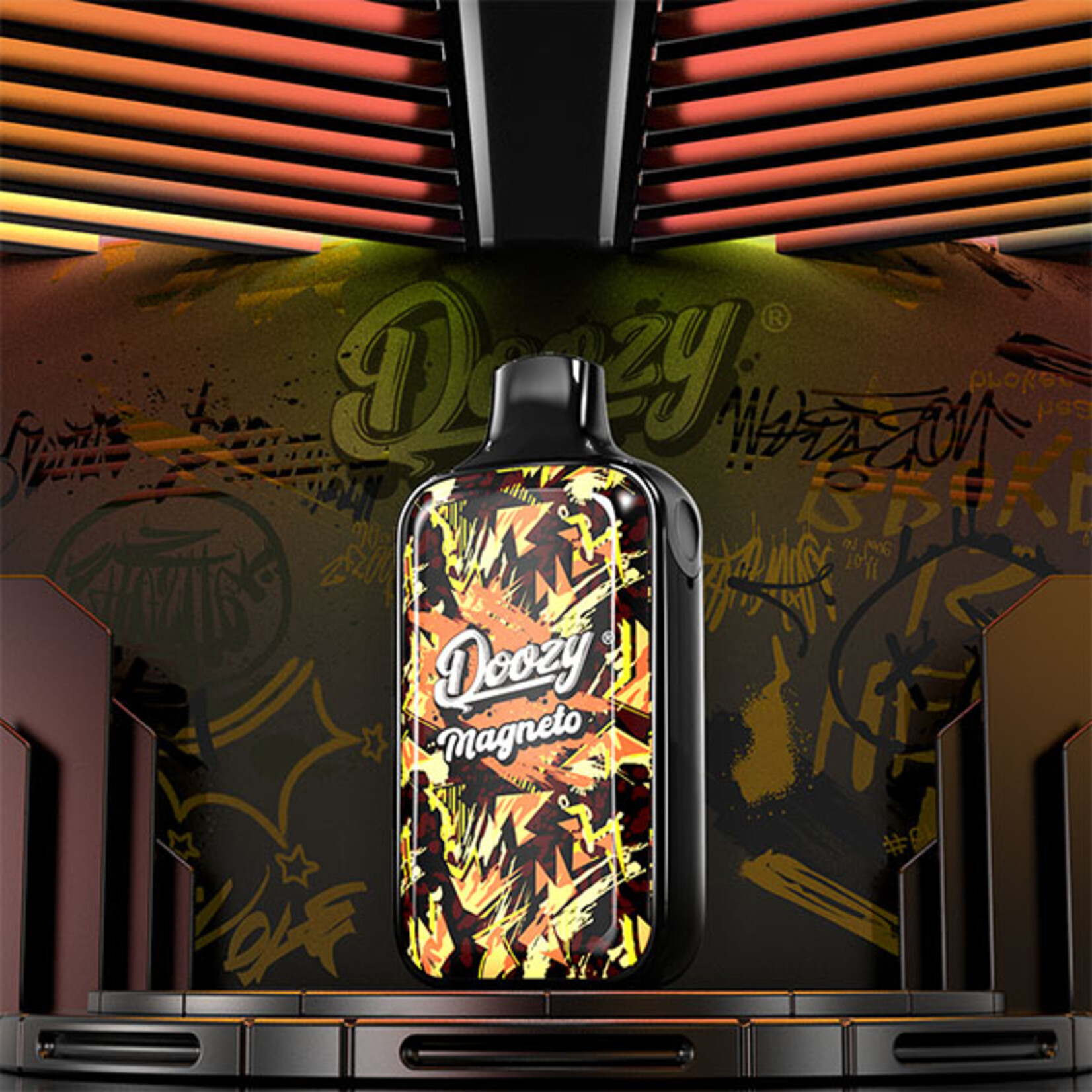 DOOZY DZMG01 - DOOZY MAGNETO DM7000 Starter Kit Peach Mango