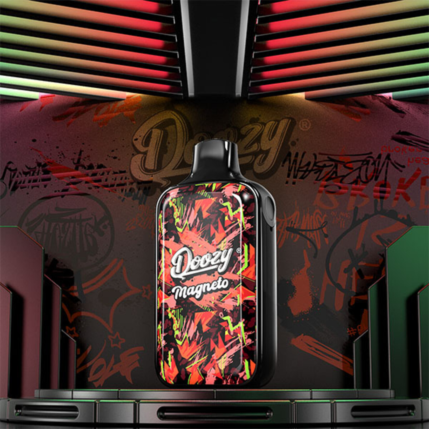 DOOZY DZMG12 - DOOZY MAGNETO DM7000 Starter Kit Raspberry Watermelon