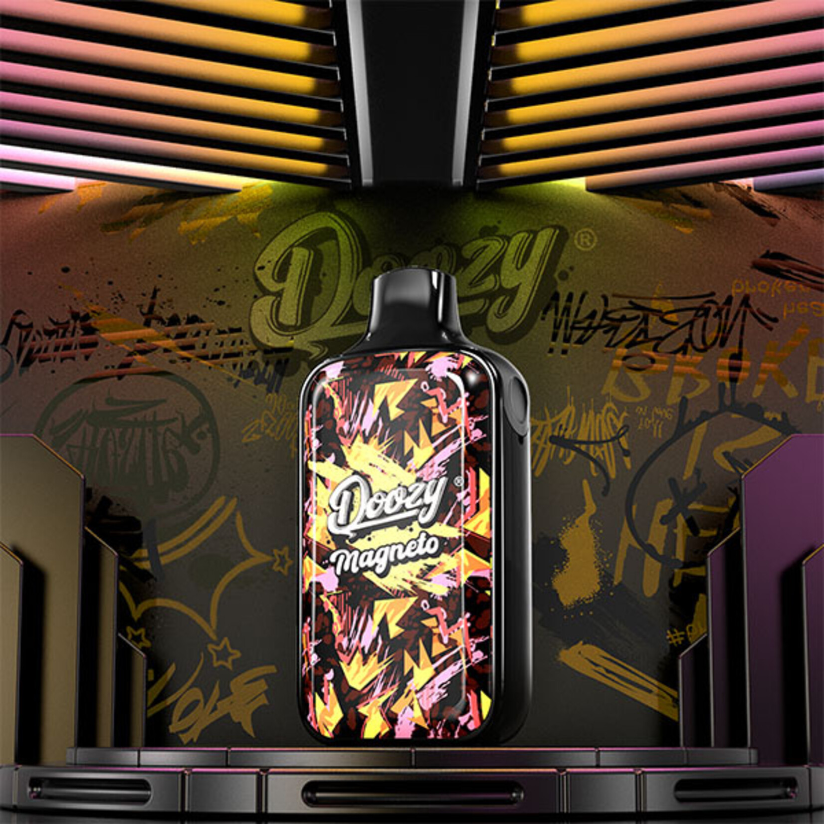 DOOZY DZMG16 - DOOZY MAGNETO DM7000 Starter Kit Mango Peach Apricot