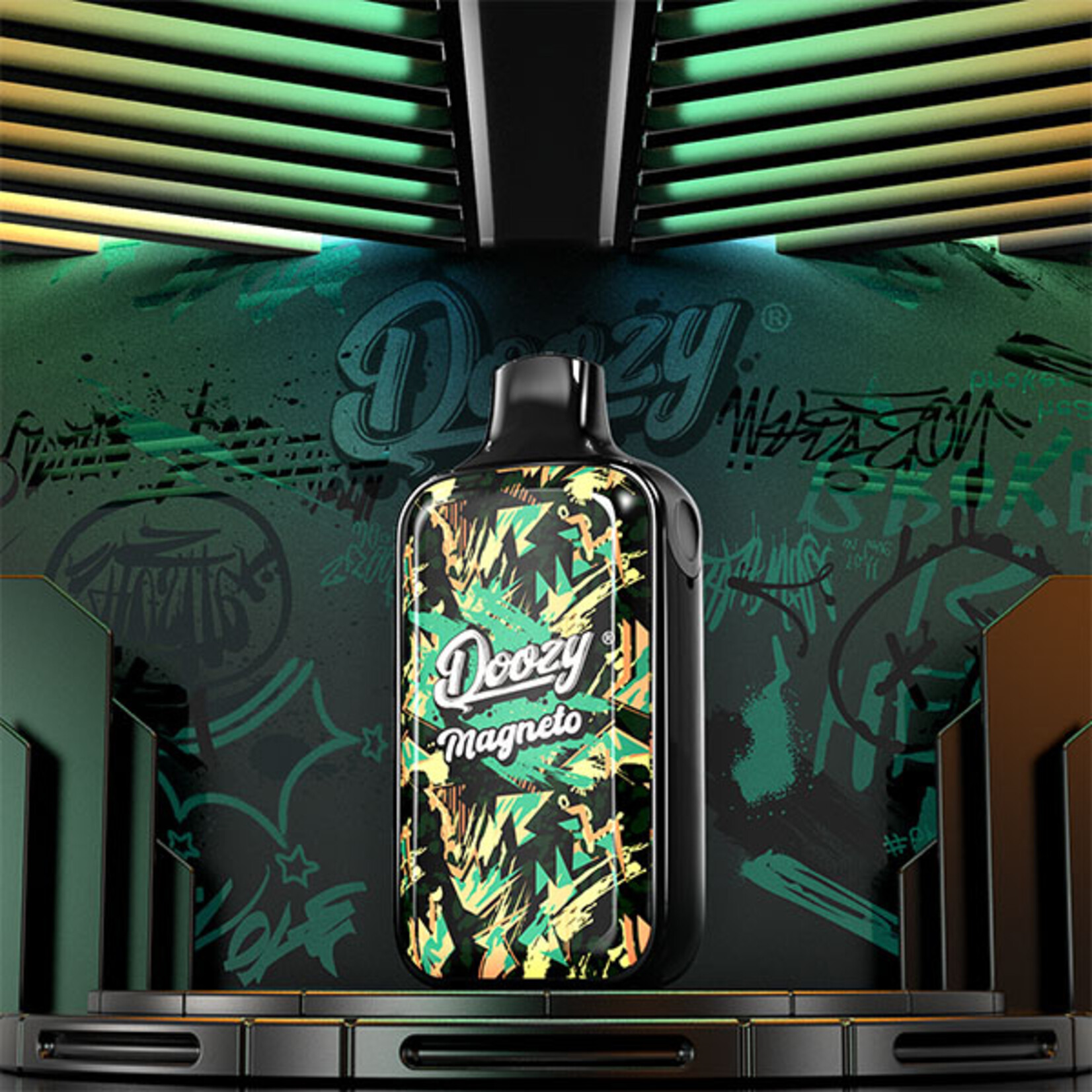 DOOZY DZMG14 - DOOZY MAGNETO DM7000 Starter Kit Peach Lemon Mint