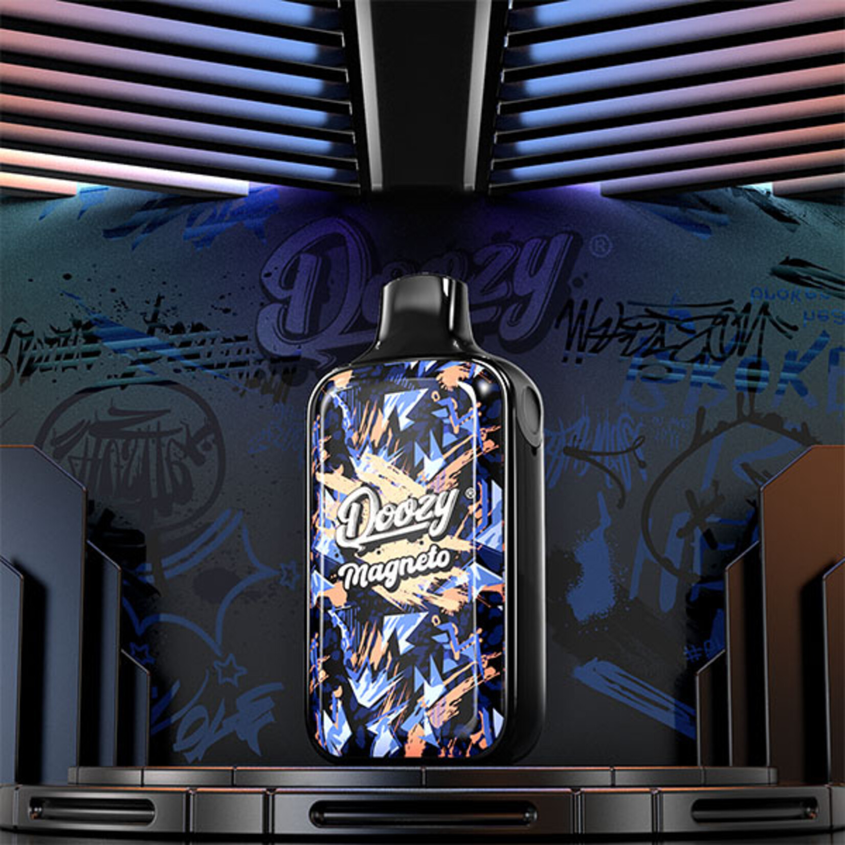 DOOZY DZMG24 - DOOZY MAGNETO DM7000 Starter Kit Peach Blue Razz