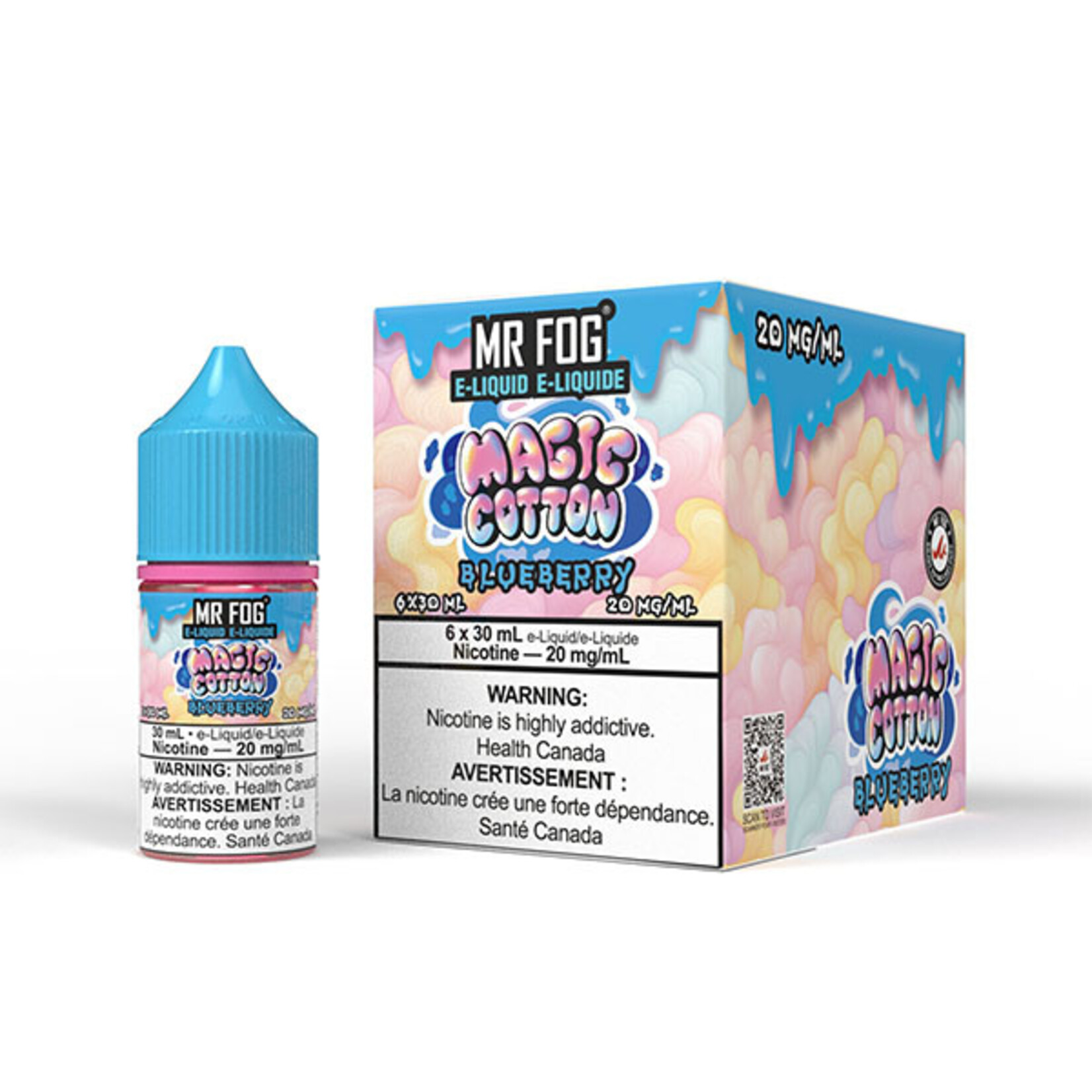 MR FOG MFEMC01 - MR FOG Magic Cotton E-Liquid Blueberry 30ML Salt