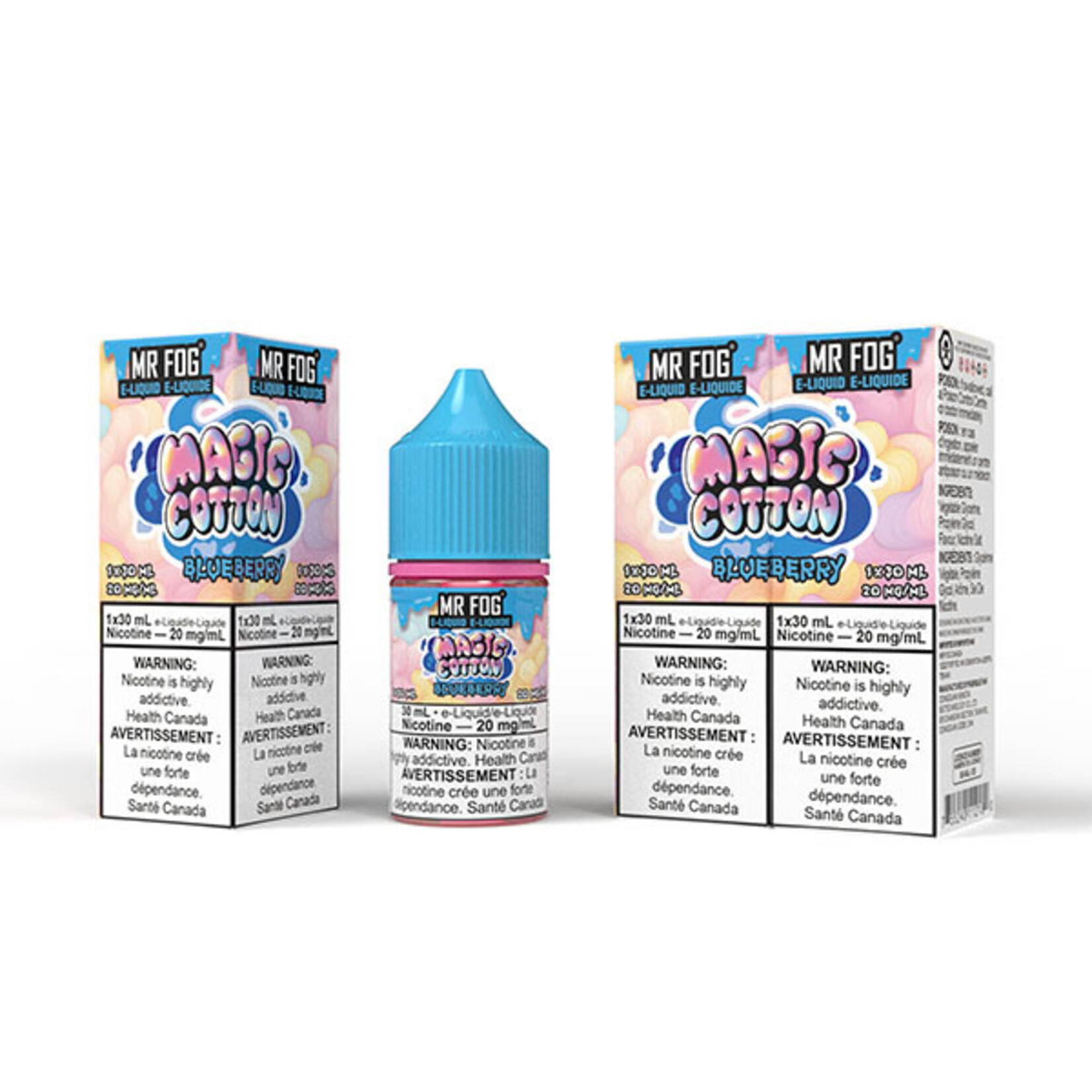 MR FOG MFEMC01 - MR FOG Magic Cotton E-Liquid Blueberry 30ML Salt