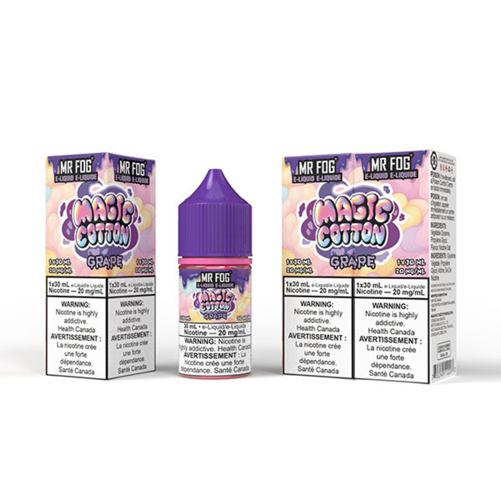 MR FOG MFEMC02 - MR FOG Magic Cotton E-Liquid Grape 30ML Salt