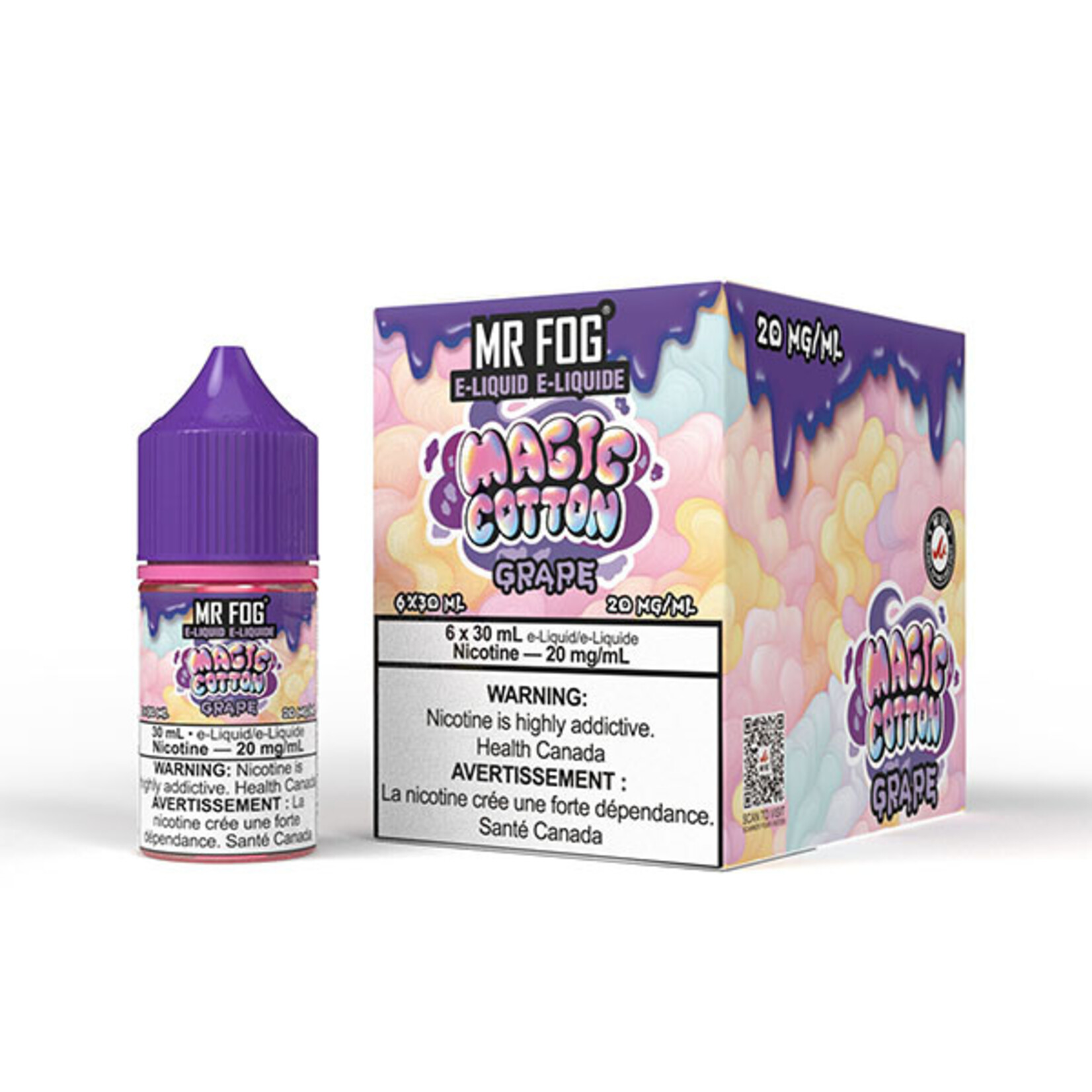 MR FOG MFEMC02 - MR FOG Magic Cotton E-Liquid Grape 30ML Salt