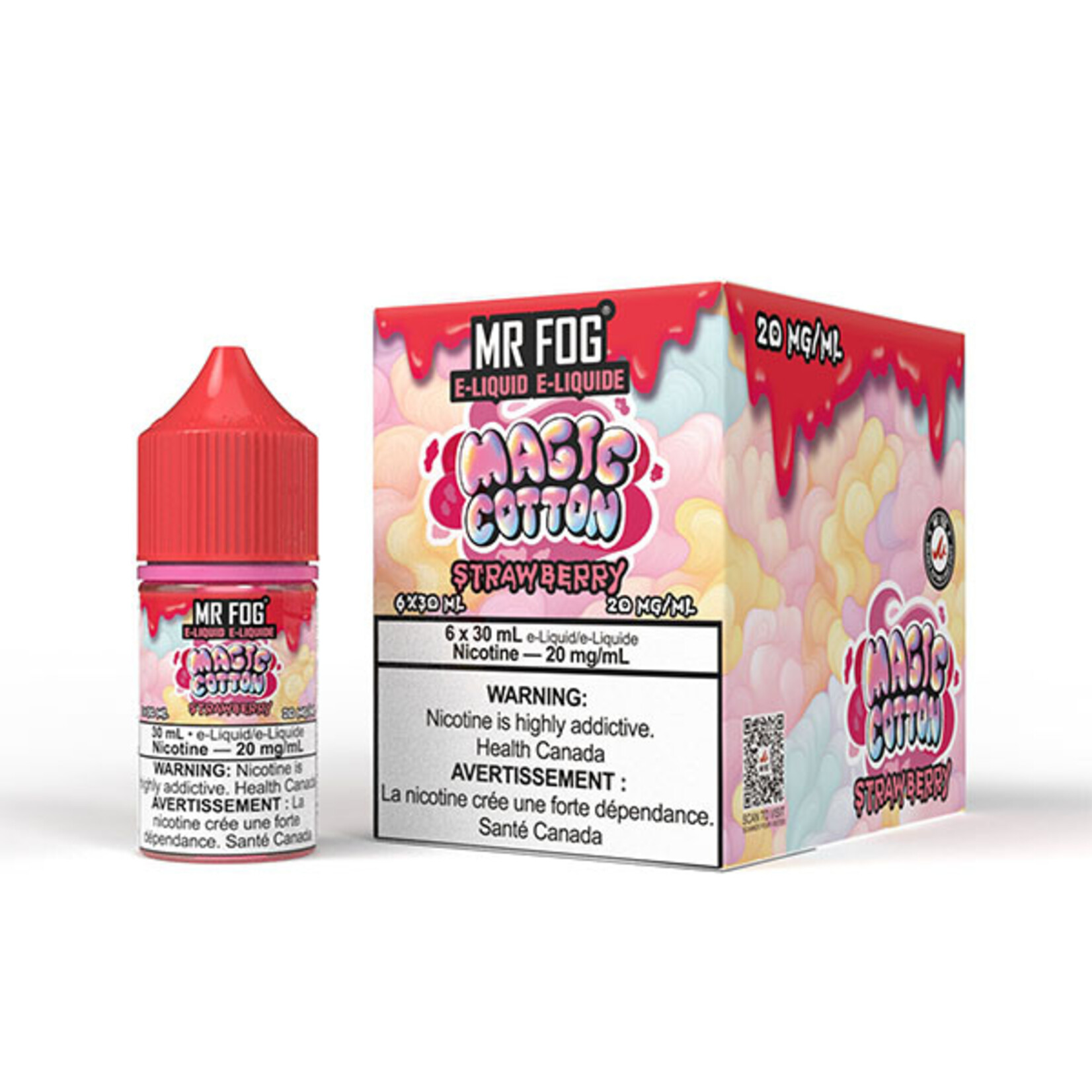MR FOG MFEMC03 - MR FOG Magic Cotton E-Liquid Strawberry 30ML Salt