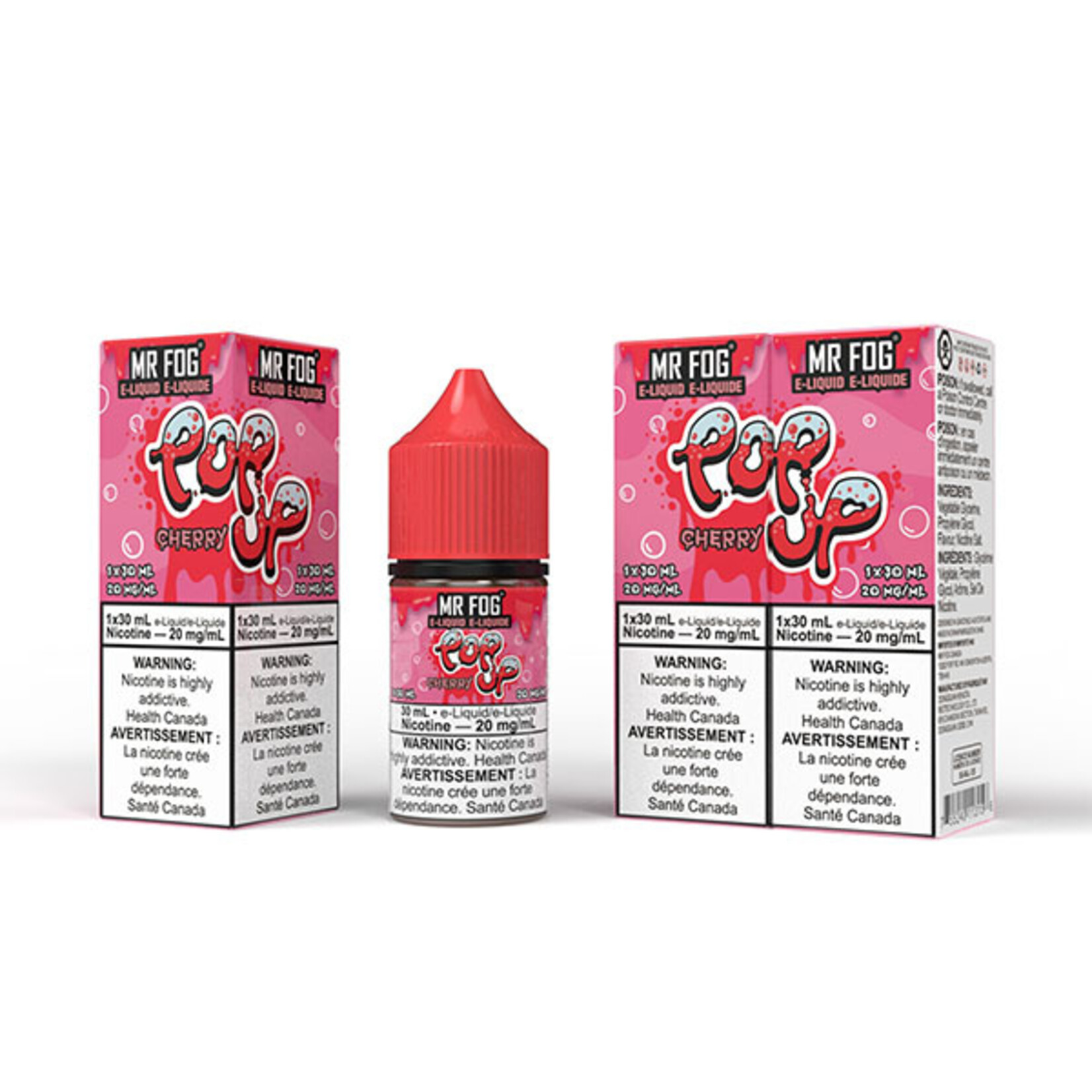 MR FOG MFEPU01 - MR FOG Popup E-Liquid Cherry 30ML Salt