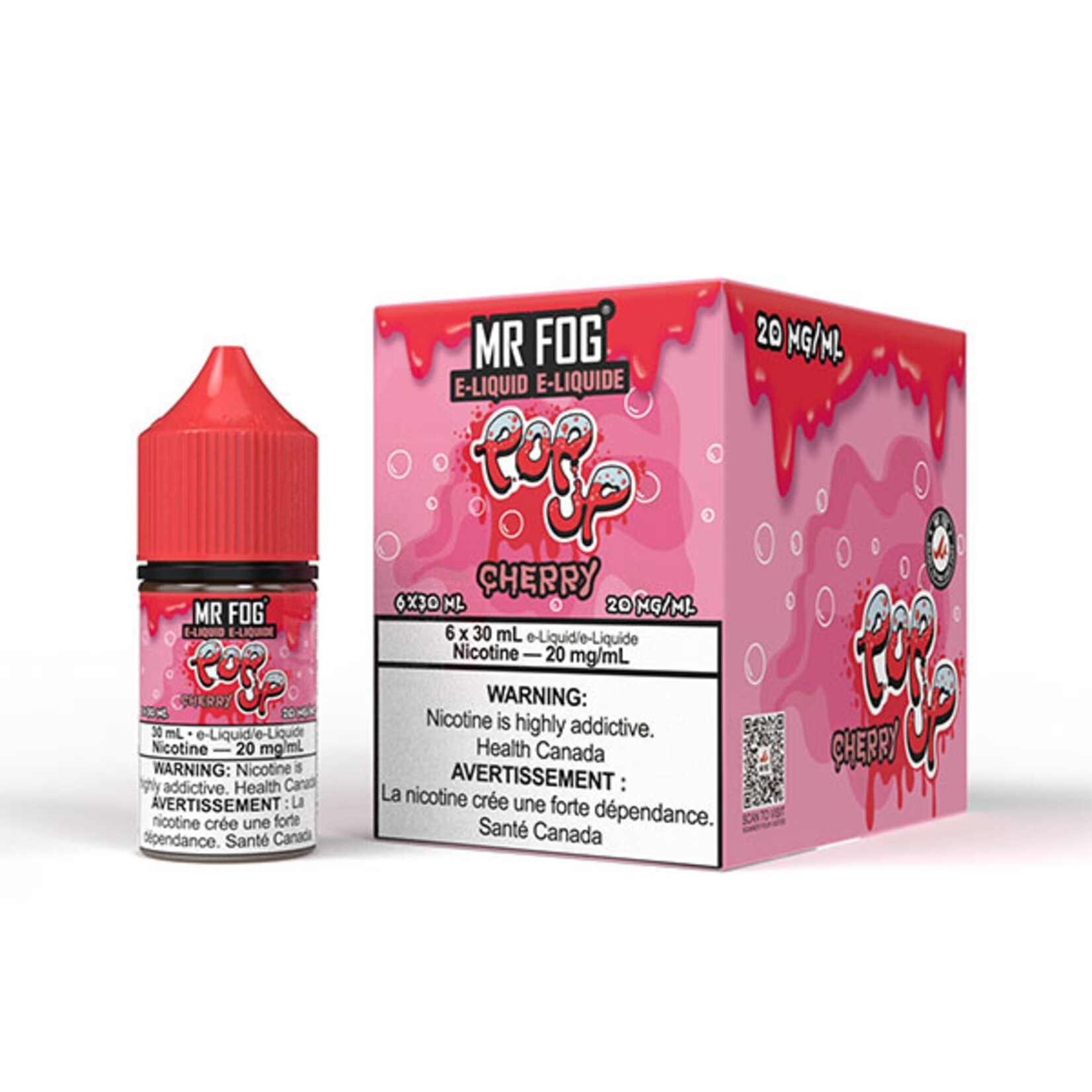 MR FOG MFEPU01 - MR FOG Popup E-Liquid Cherry 30ML Salt