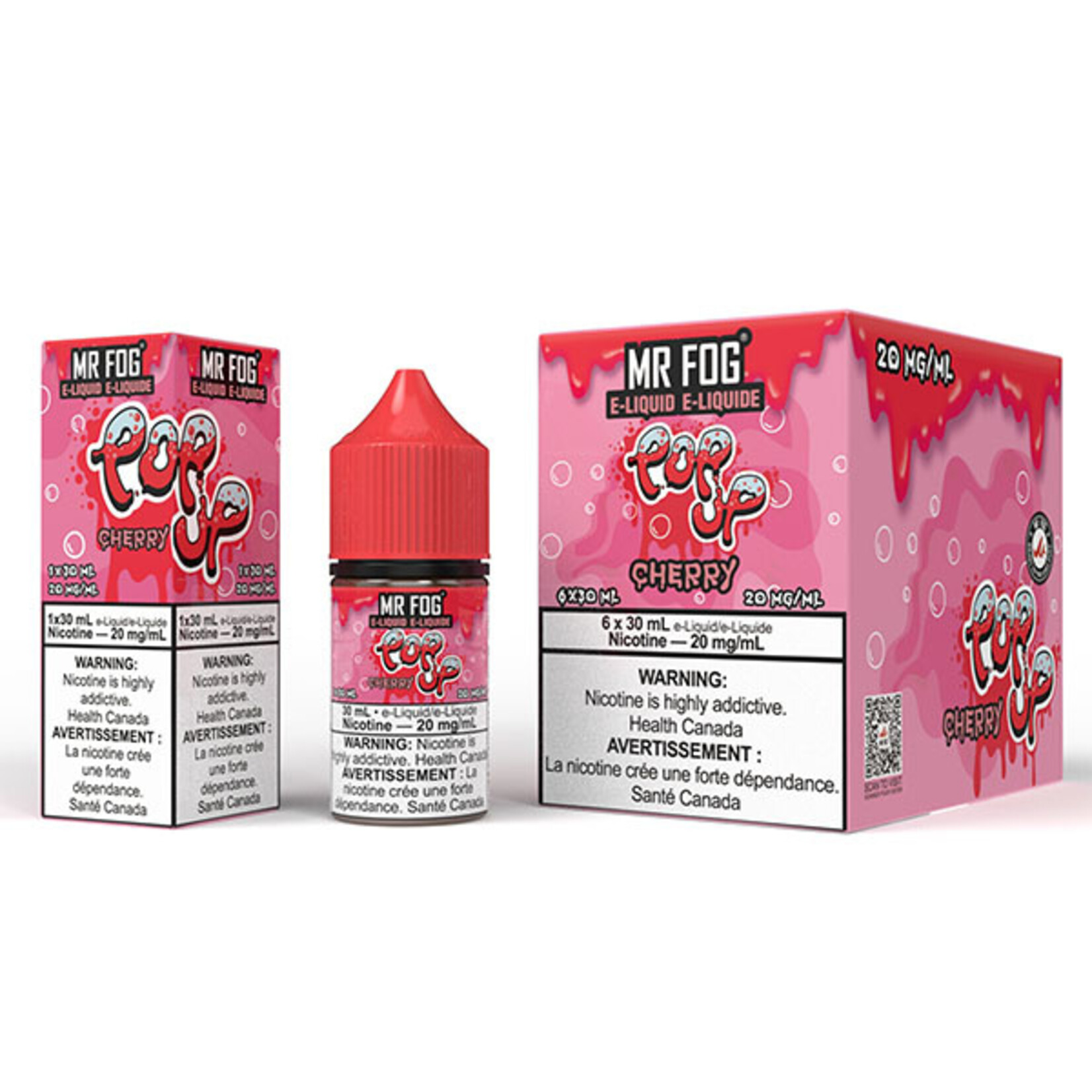 MR FOG MFEPU01 - MR FOG Popup E-Liquid Cherry 30ML Salt