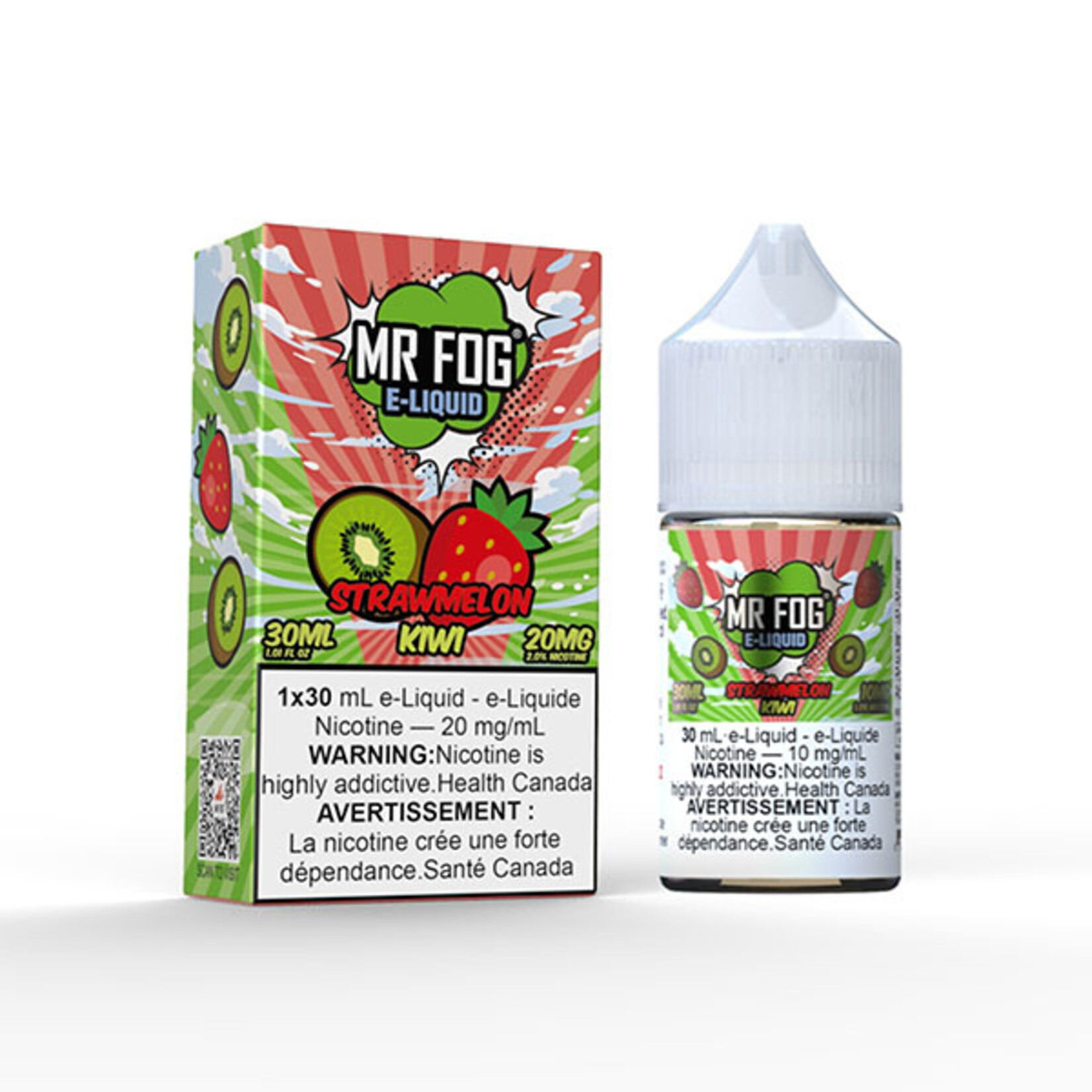 MR FOG MFE03 - MR FOG E-Liquid Strawmelon Kiwi 30ML Salt