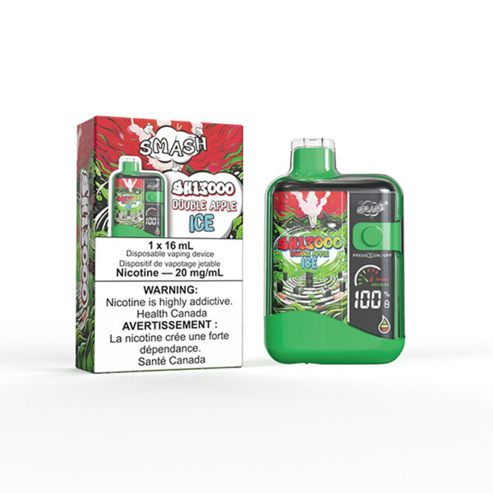 SMASH SH01 - SMASH SH13000 Double Apple Ice