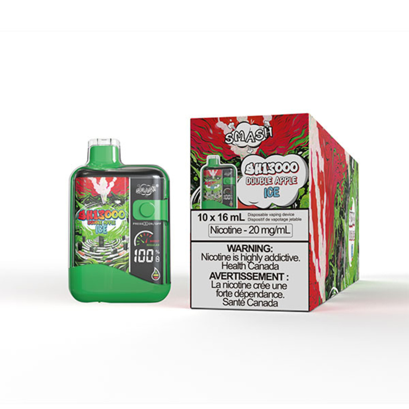 SMASH SH01 - SMASH SH13000 Double Apple Ice