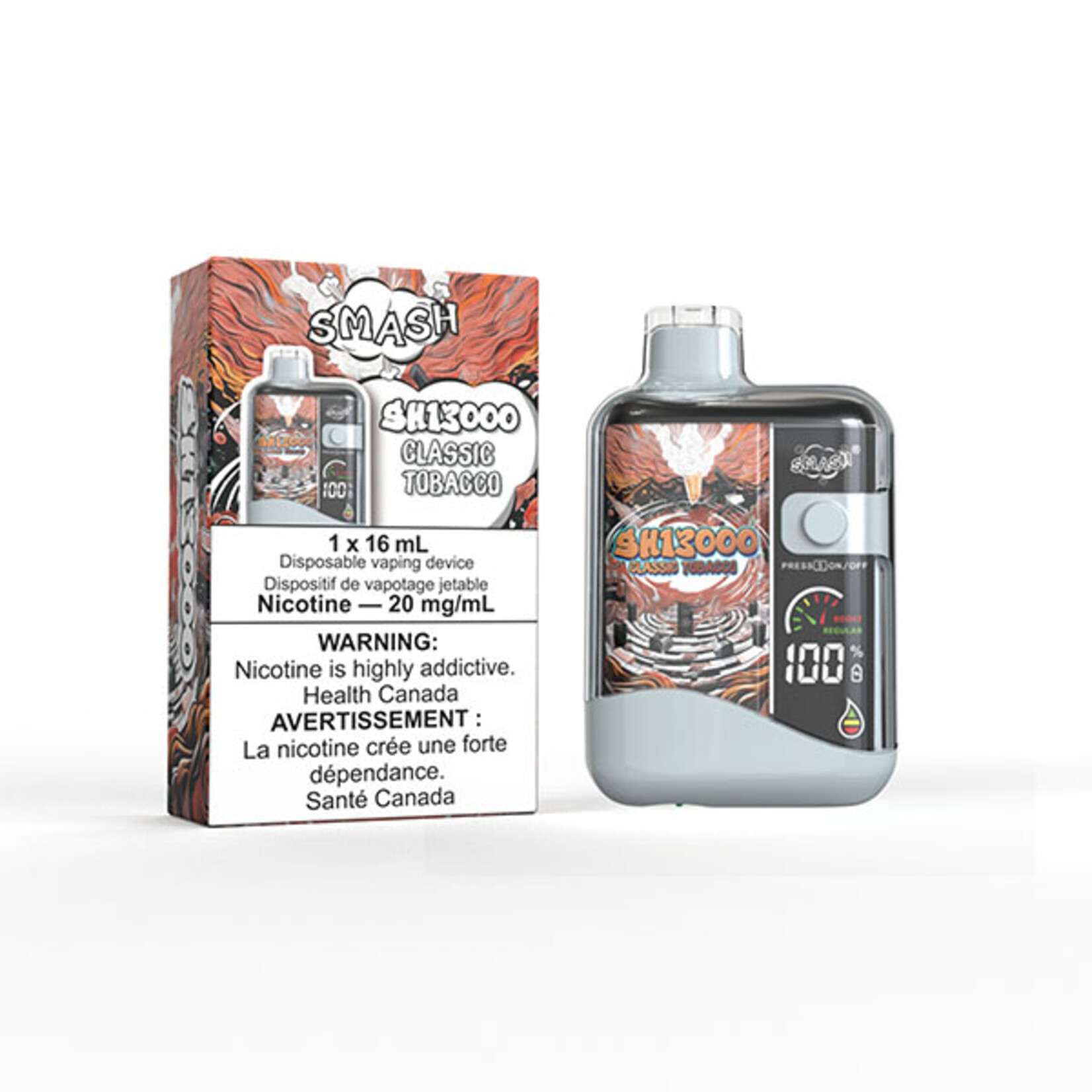 SMASH SH04 - SMASH SH13000 Classic Tobacco