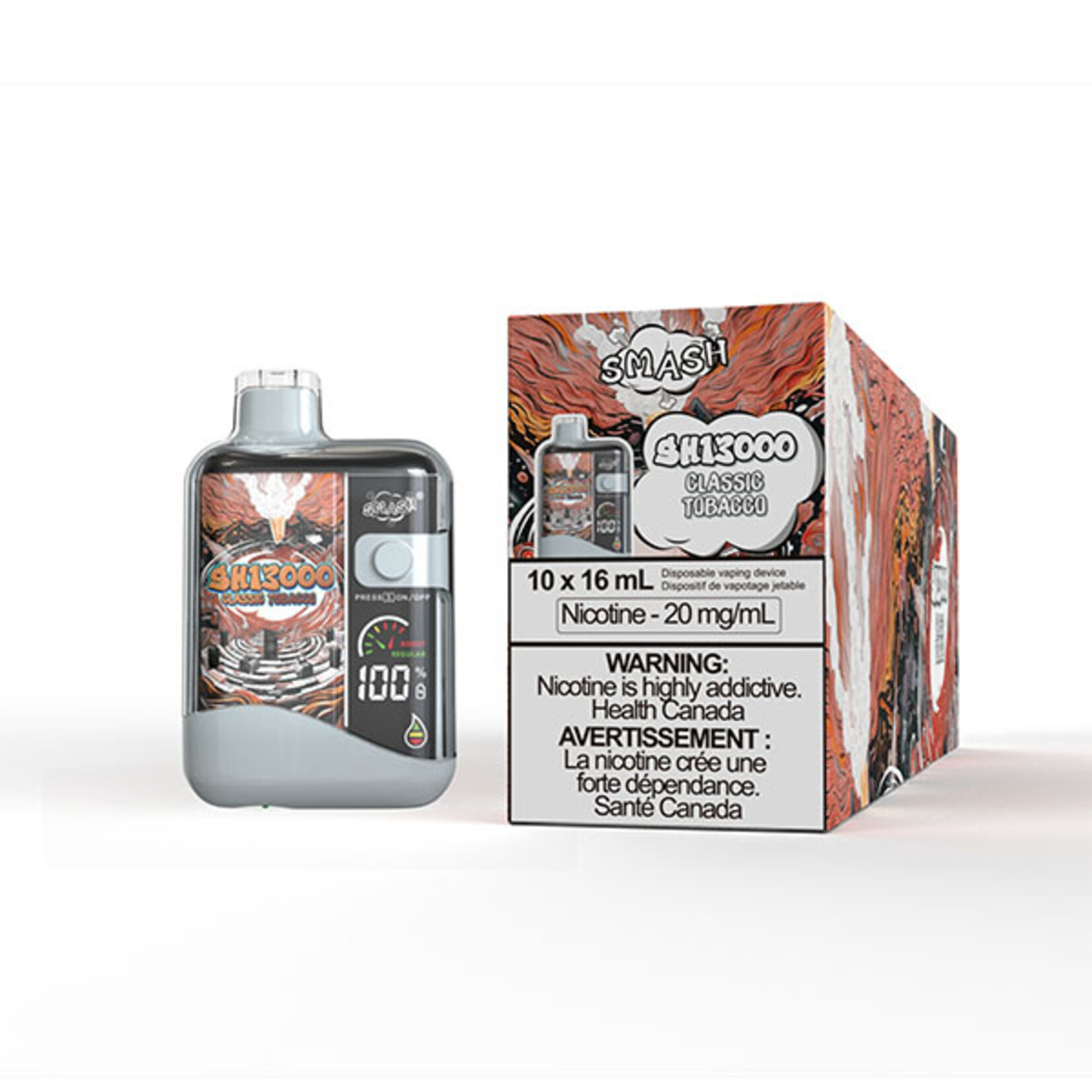 SMASH SH04 - SMASH SH13000 Classic Tobacco