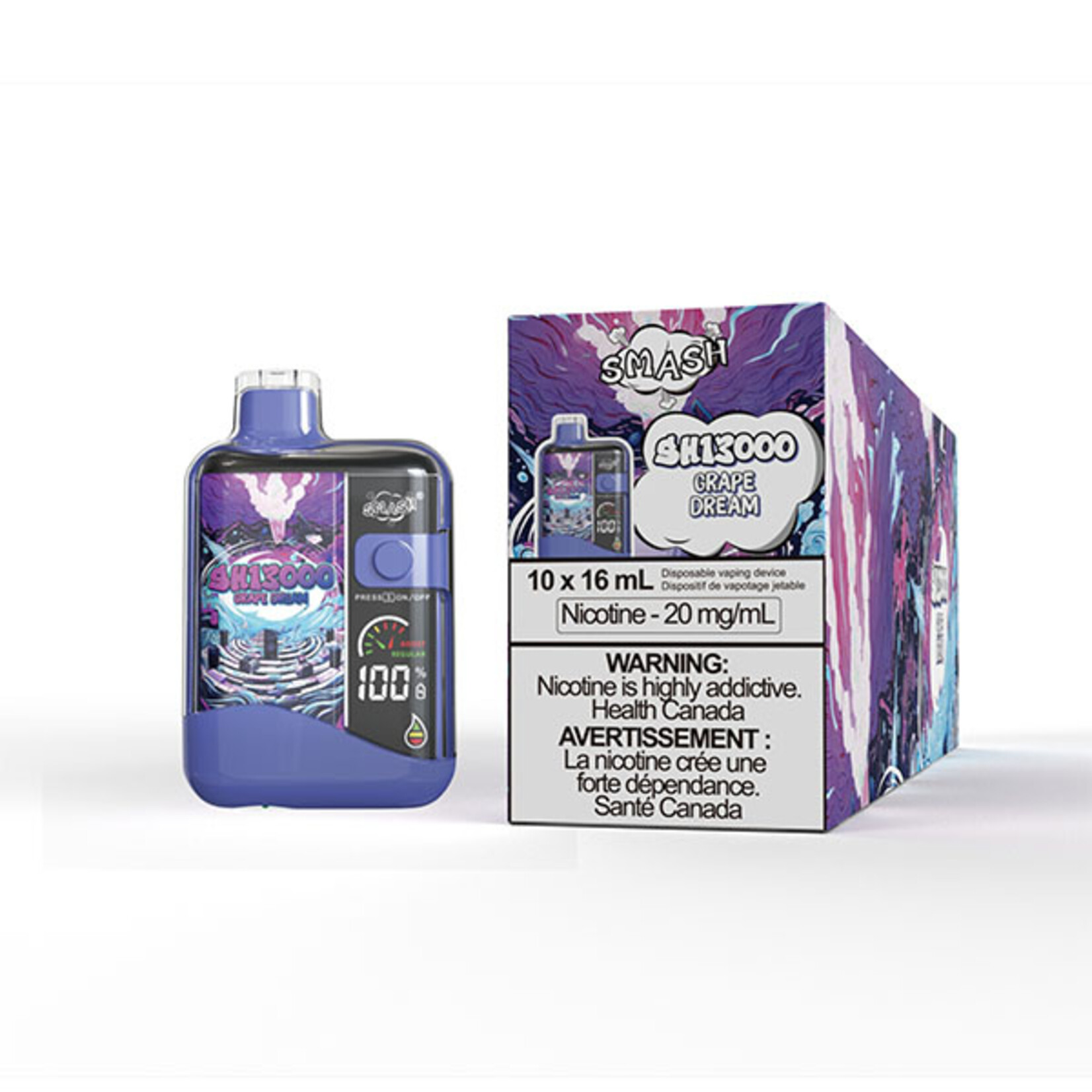 SMASH SH07 - SMASH SH13000 Grape Dream