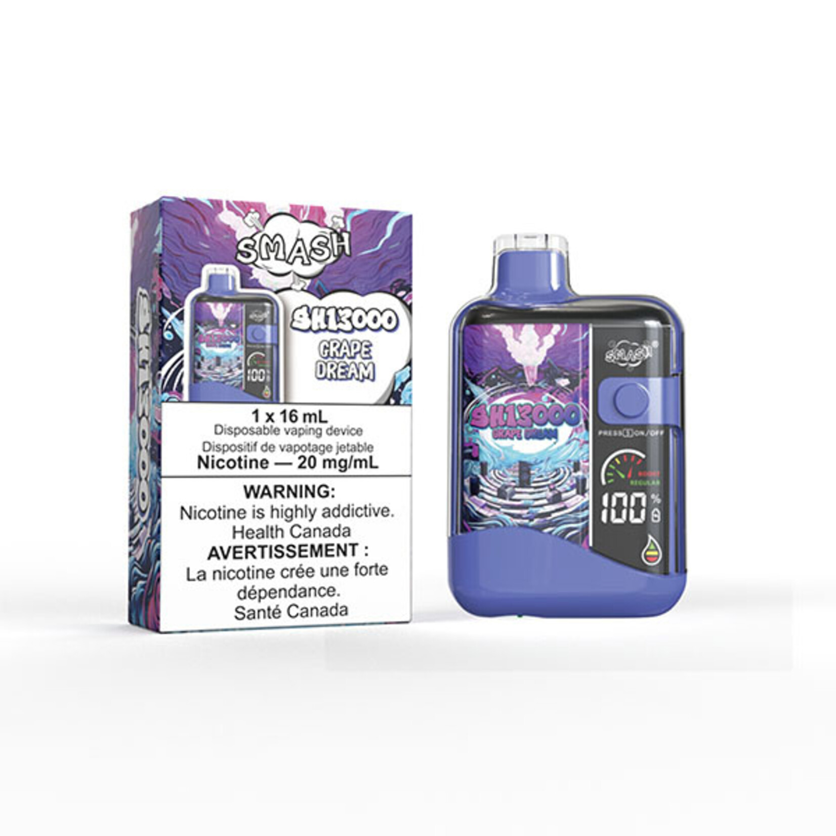 SMASH SH07 - SMASH SH13000 Grape Dream