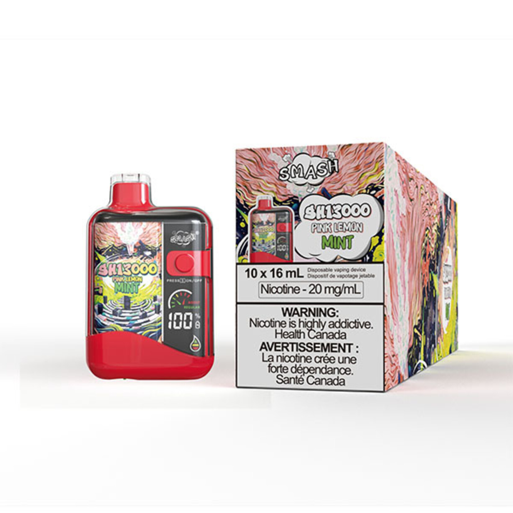 SMASH SH15 - SMASH SH13000 Pink Lemon Mint