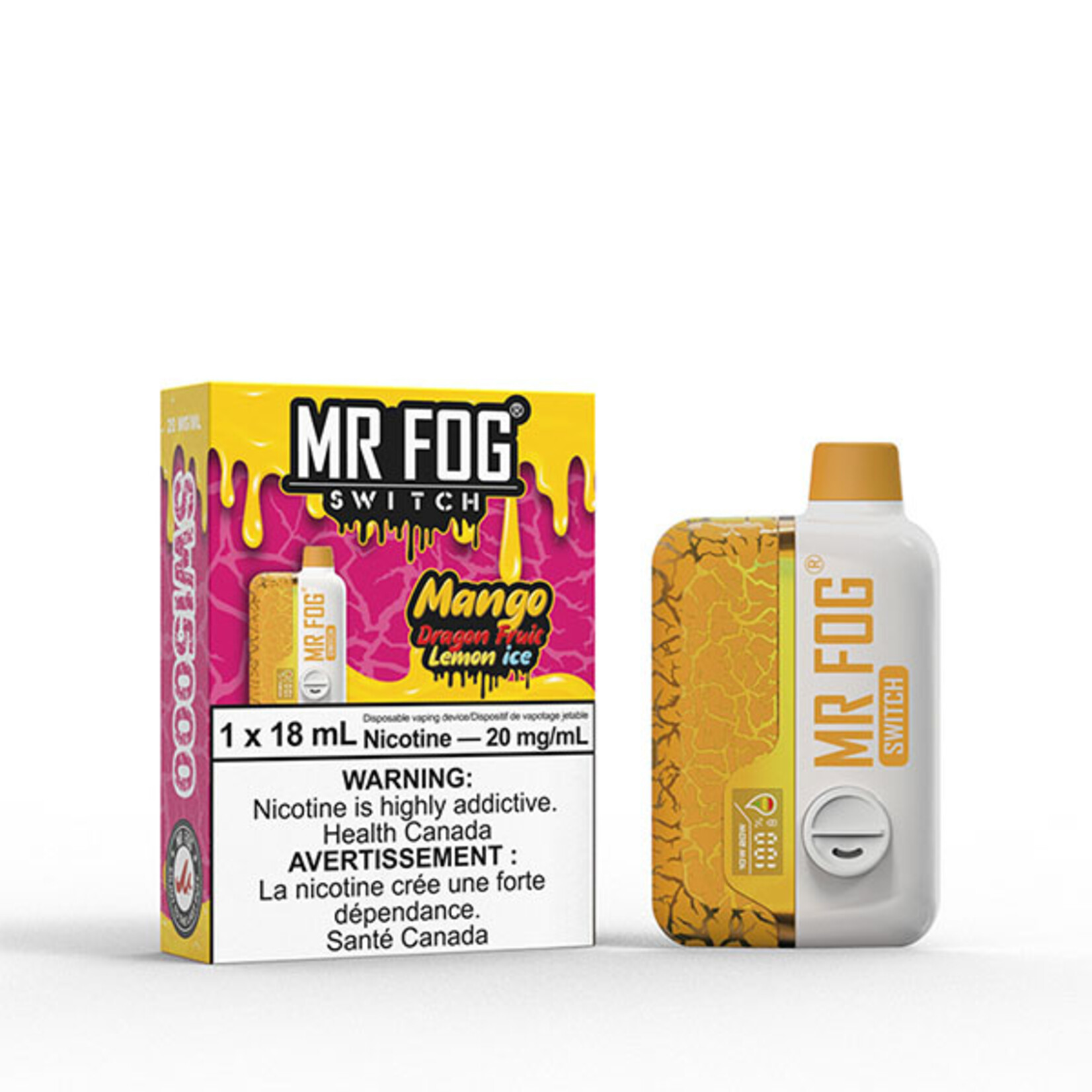 MR FOG SWP13 - MR FOG SWITCH SW15000 Mango Dragon Fruit Lemon Ice