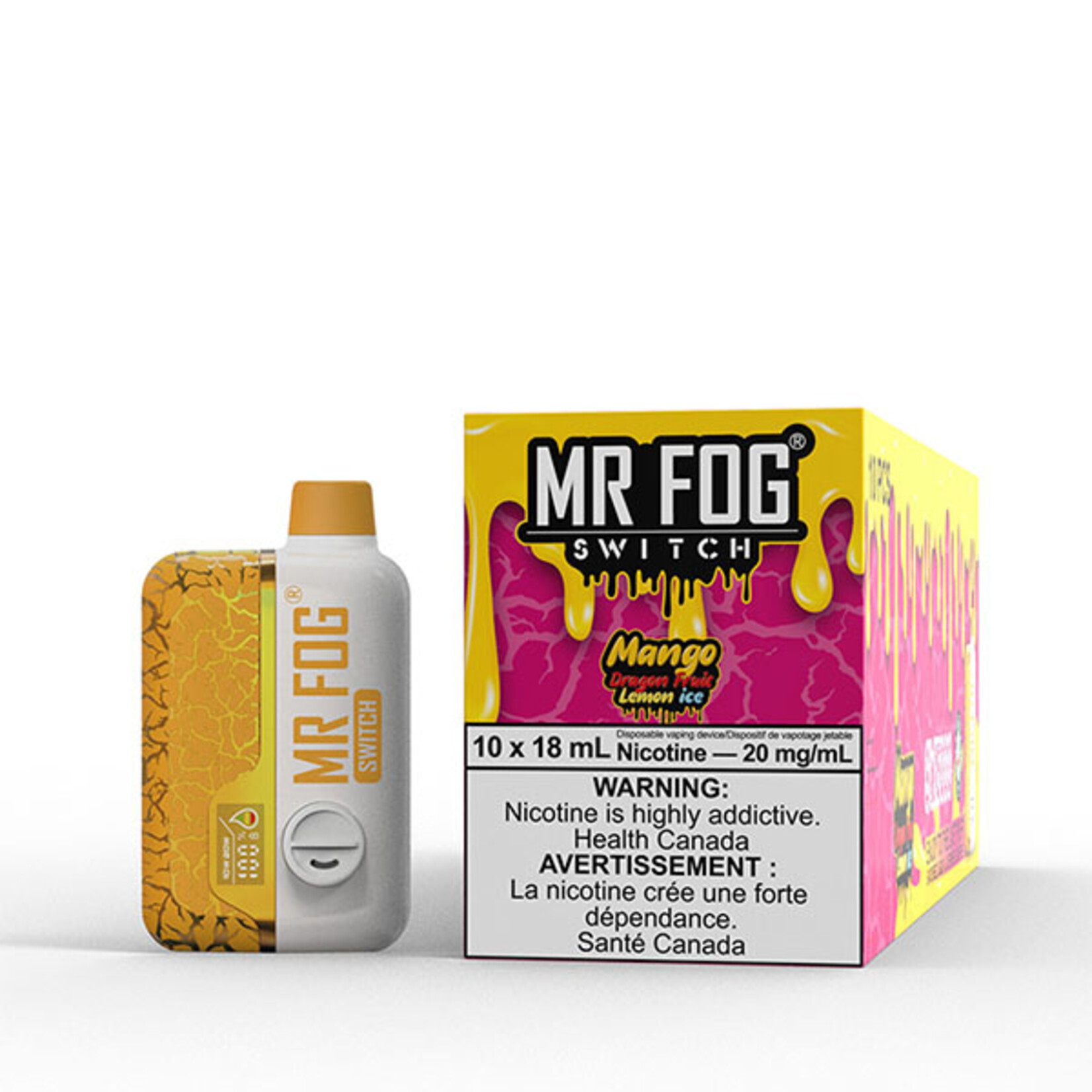 MR FOG SWP13 - MR FOG SWITCH SW15000 Mango Dragon Fruit Lemon Ice