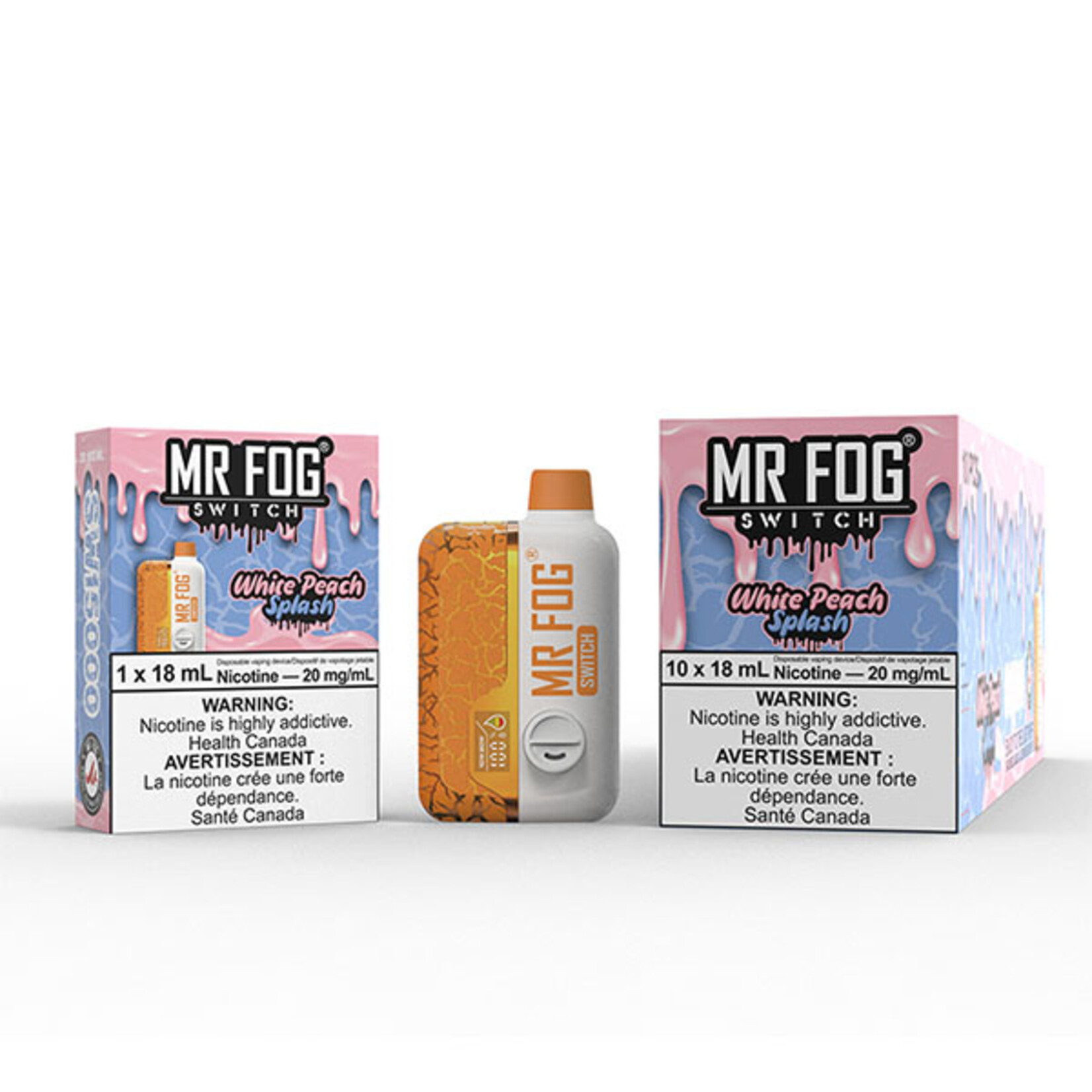 MR FOG SWP11 - MR FOG SWITCH SW15000 White Peach Splash