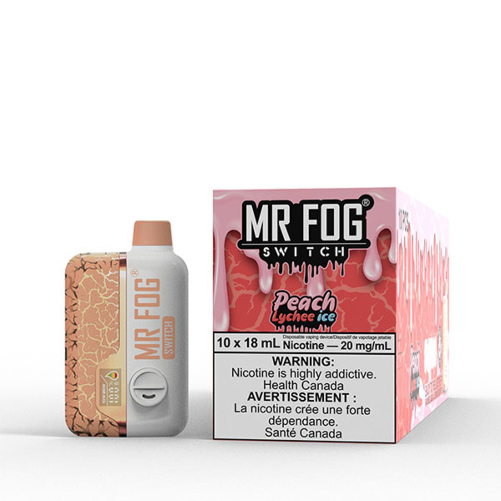 MR FOG SWP10 - MR FOG SWITCH SW15000 Peach Lychee Ice