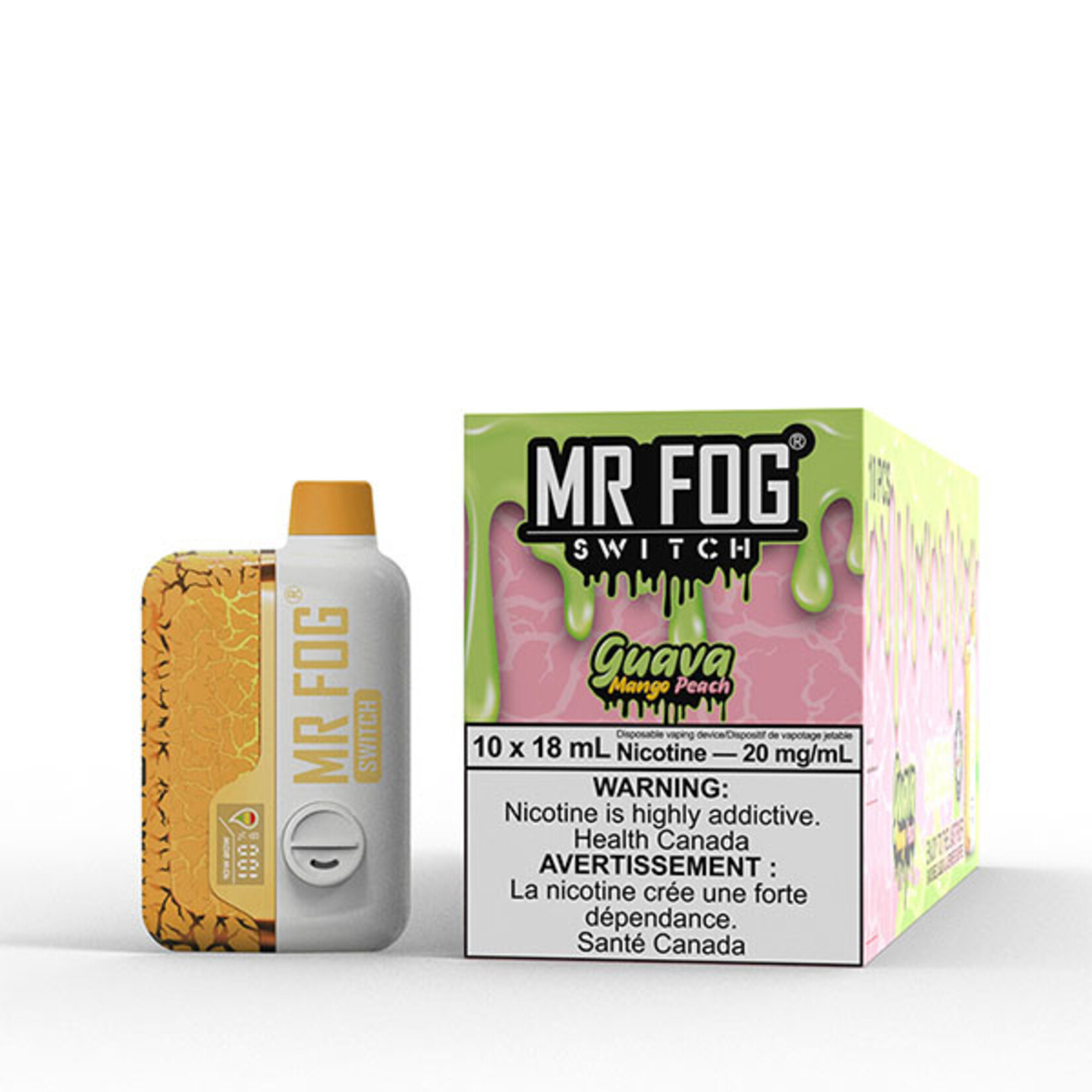 MR FOG SWP09 - MR FOG SWITCH SW15000 Guava Mango Peach