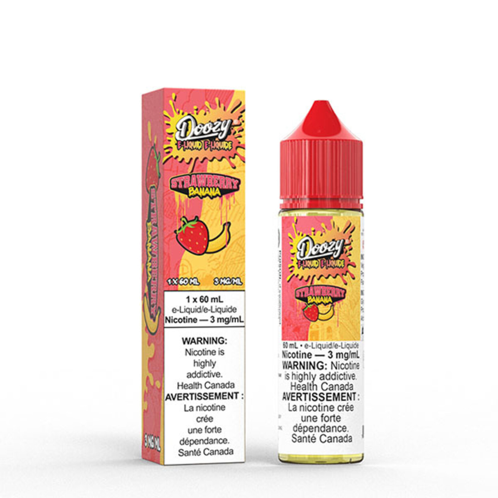 DOOZY DZE05 - DOOZY Strawberry Banana E-liquid - 60ml