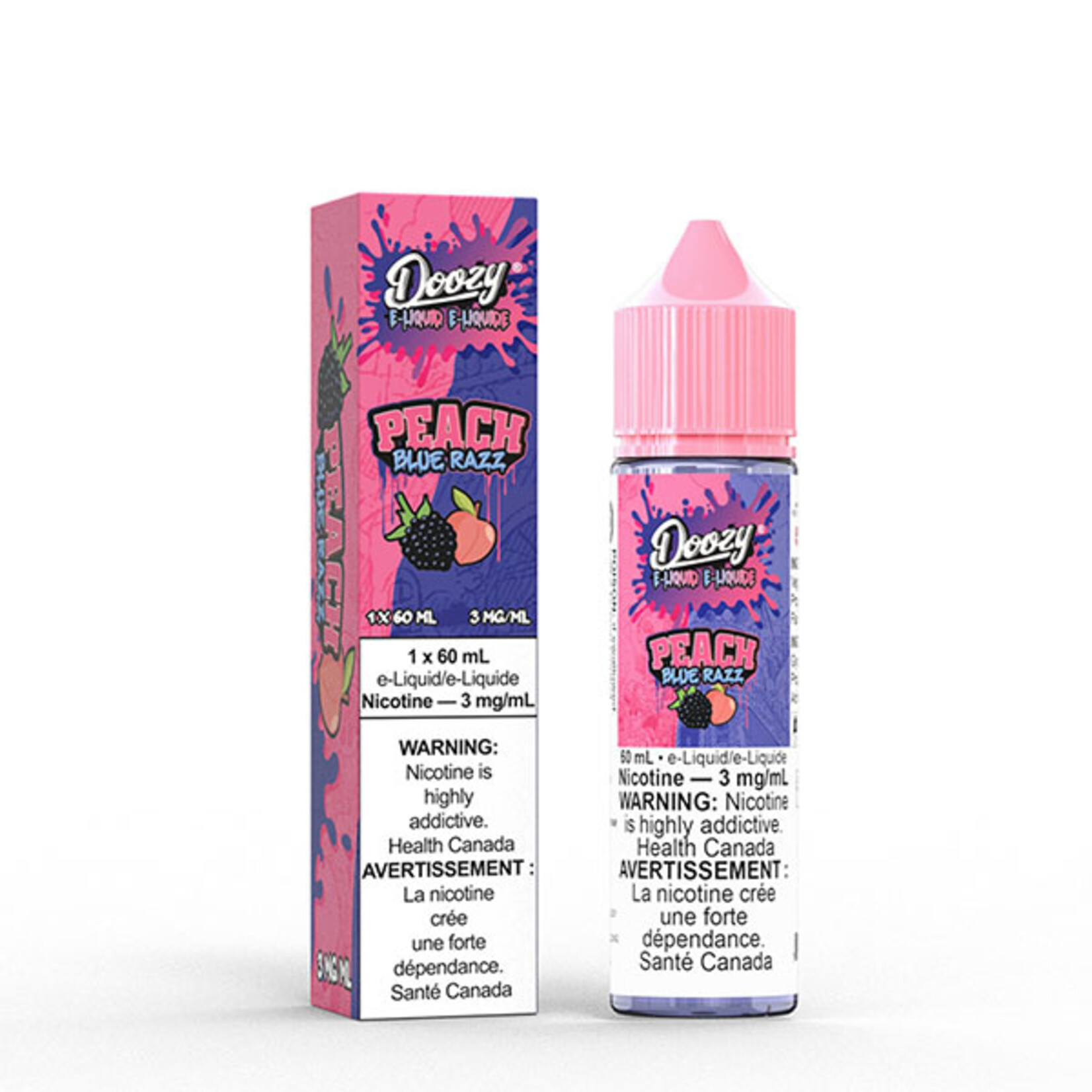 DOOZY DZE24 - DOOZY Peach Blue Razz E-liquid - 60ml