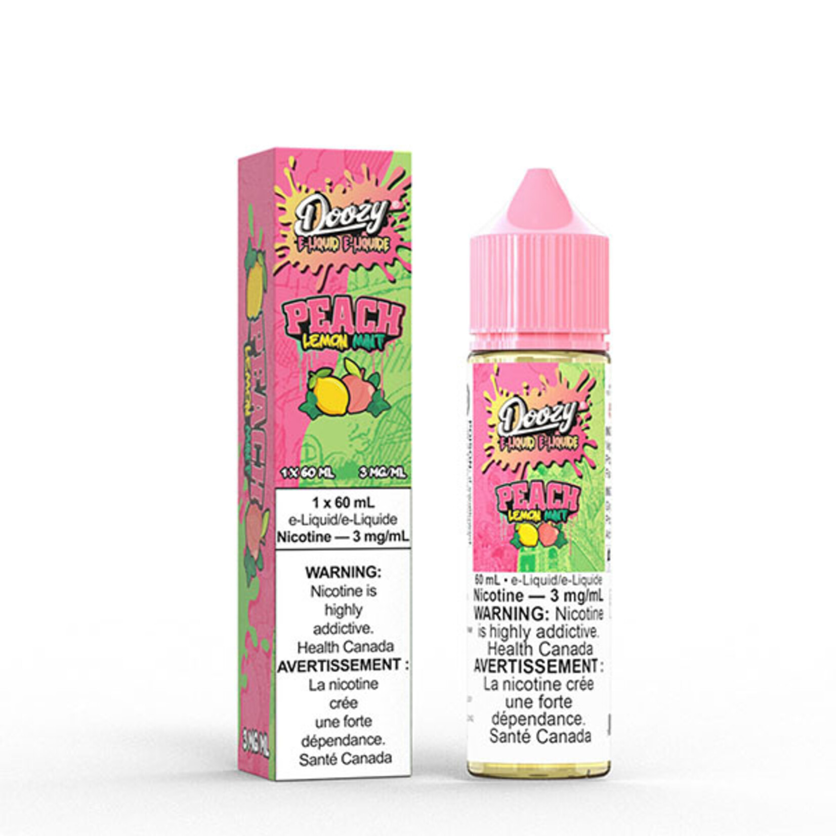 DOOZY DZE14 - DOOZY Peach Lemon Mint E-liquid - 60ml