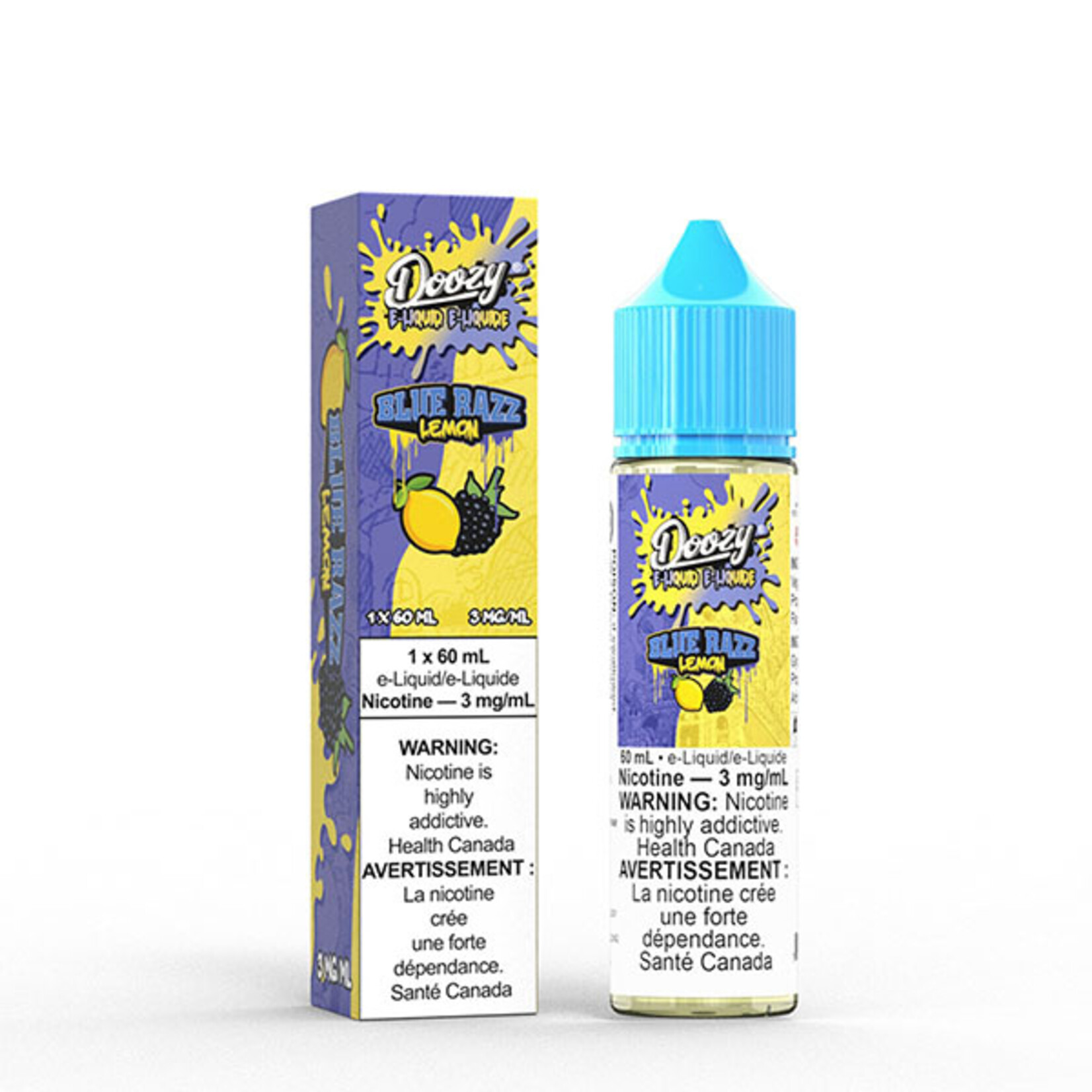 DOOZY DZE11 - DOOZY Blue Razz Lemon E-liquid - 60ml Freebase