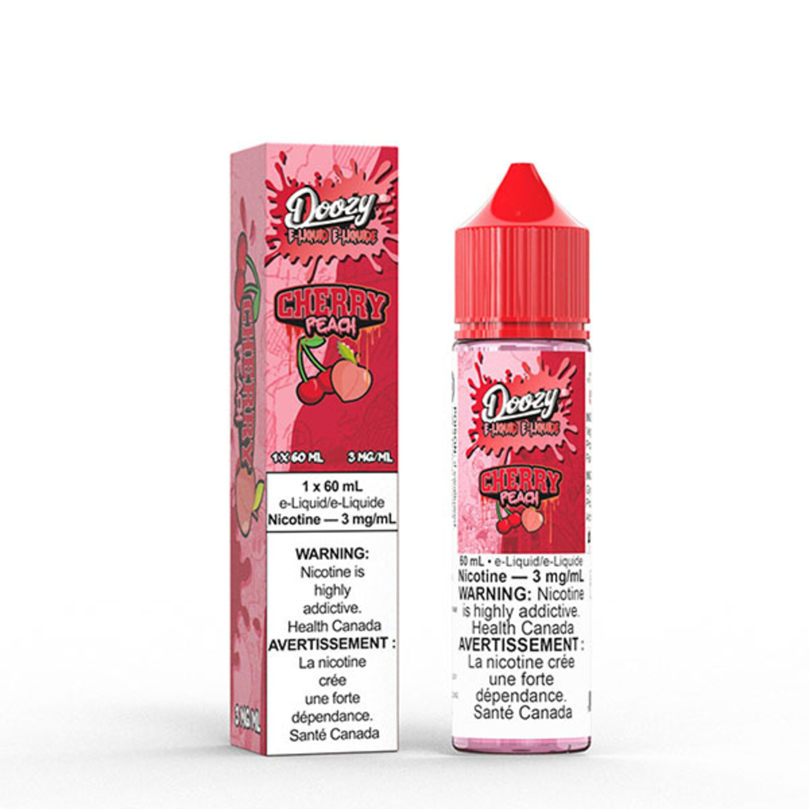 DOOZY DZE10 - DOOZY Cherry Peach E-liquid - 60ml