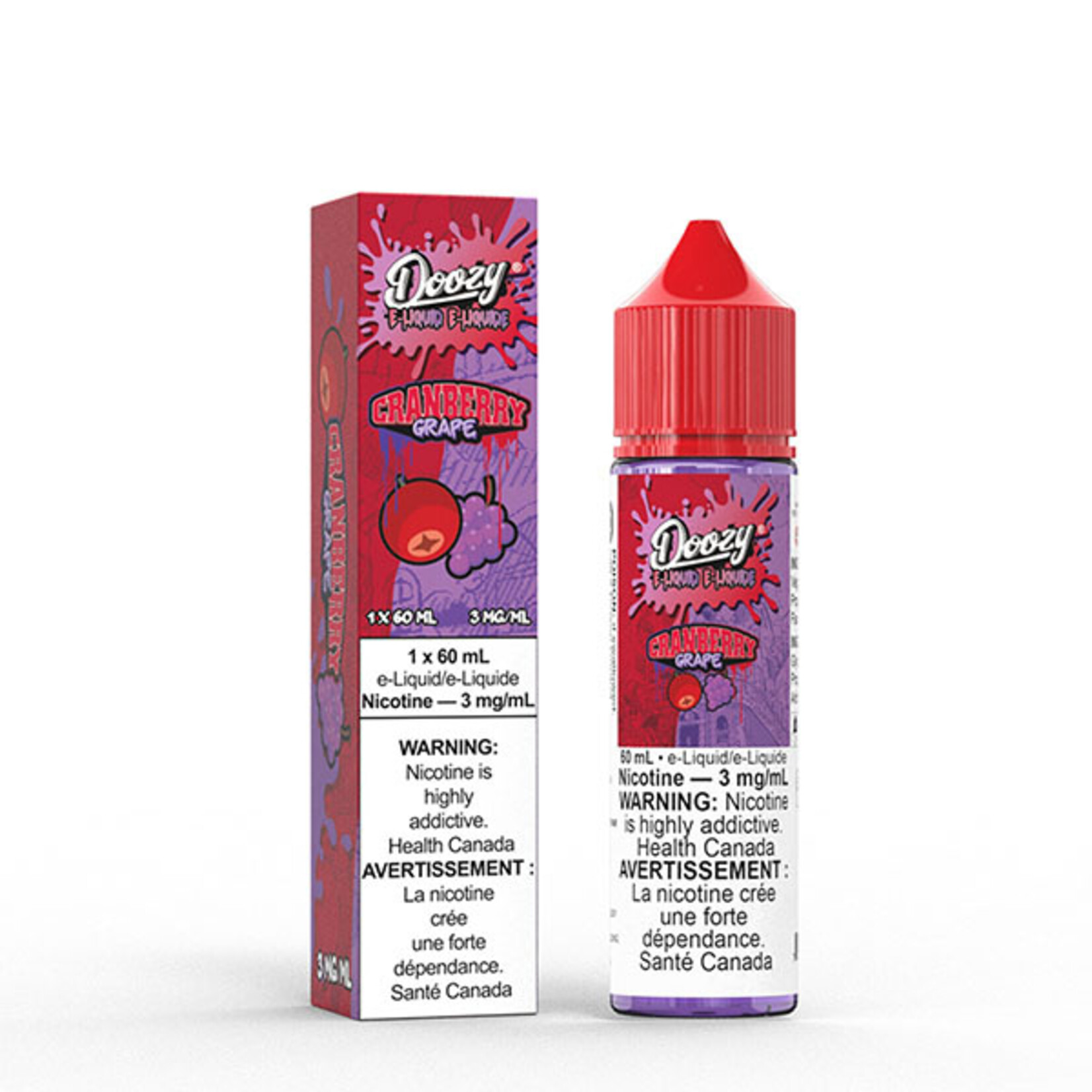 DOOZY DZE04 - DOOZY Cranberry Grape E-liquid - 60ml