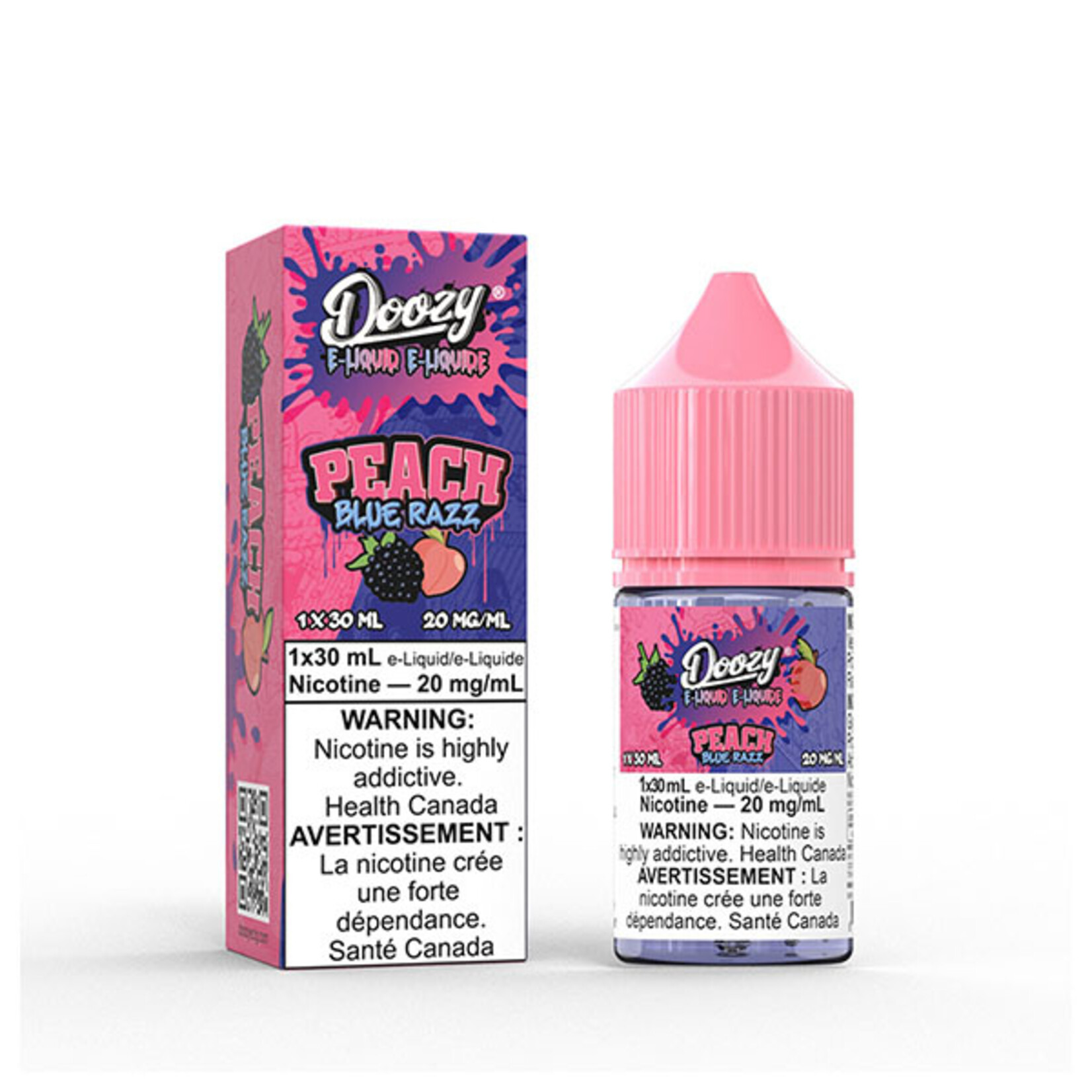 DOOZY DZE24 - DOOZY Peach Blue Razz E-liquid - 30ml Salt