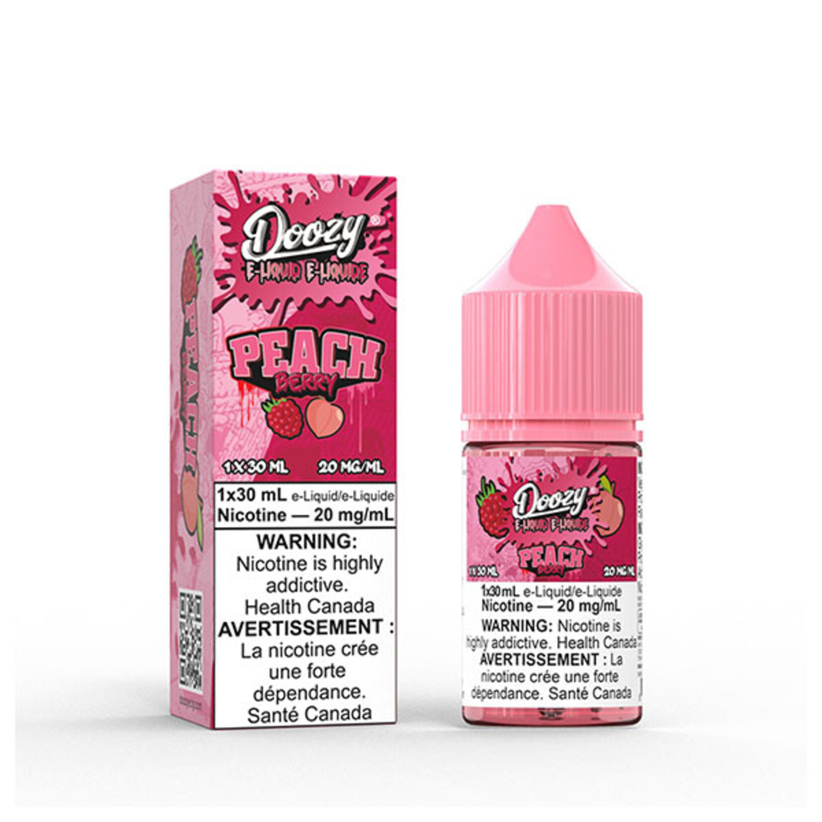 DOOZY DZE15 - DOOZY Peach Berry E-liquid - 30ml Salt