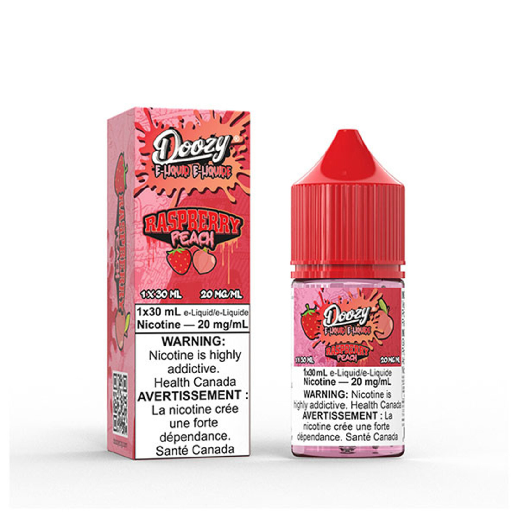DOOZY DZE09 - DOOZY Raspberry Peach E-liquid - 30ml Salt