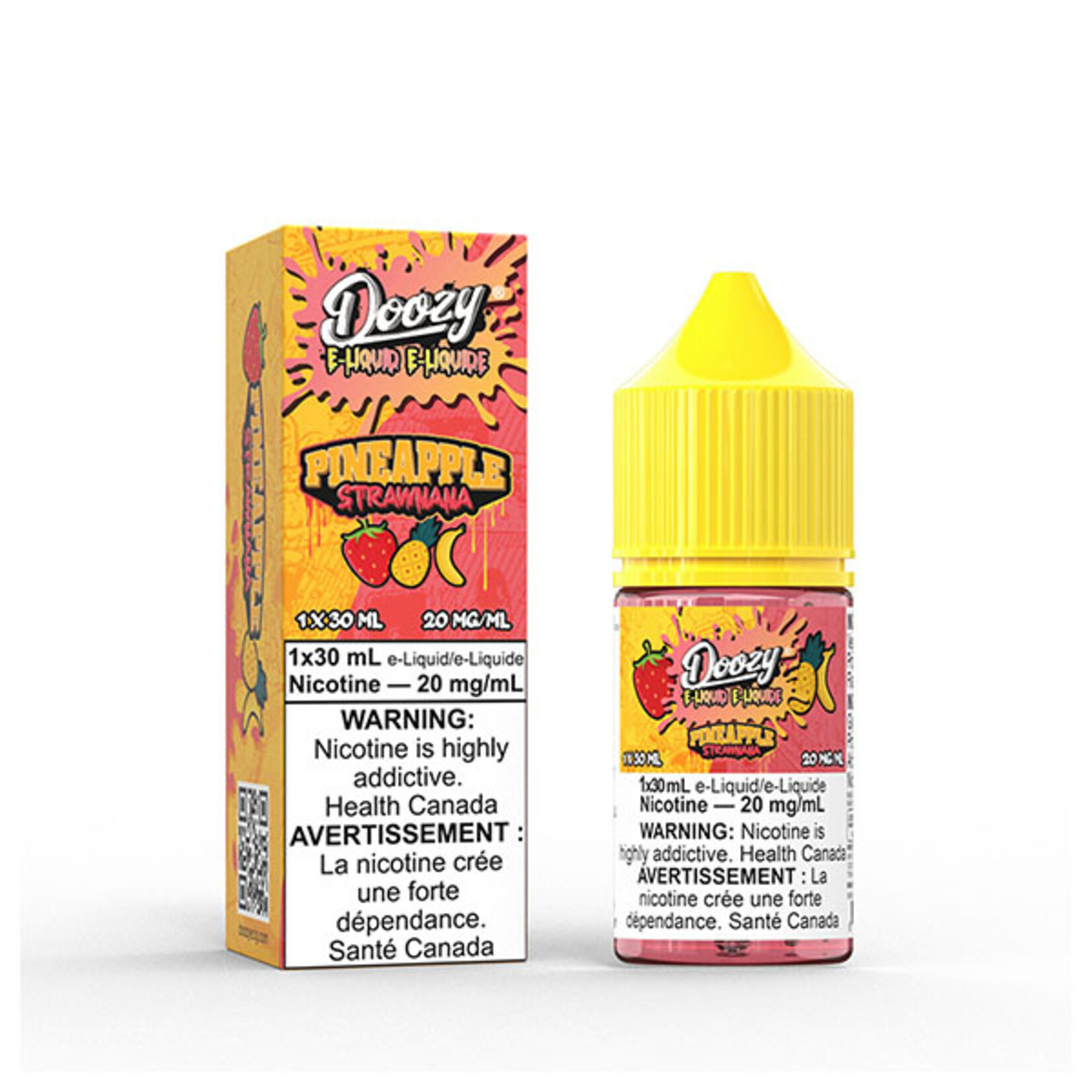 DOOZY DZE08 - DOOZY Pineapple Strawnana E-liquid - 30ml