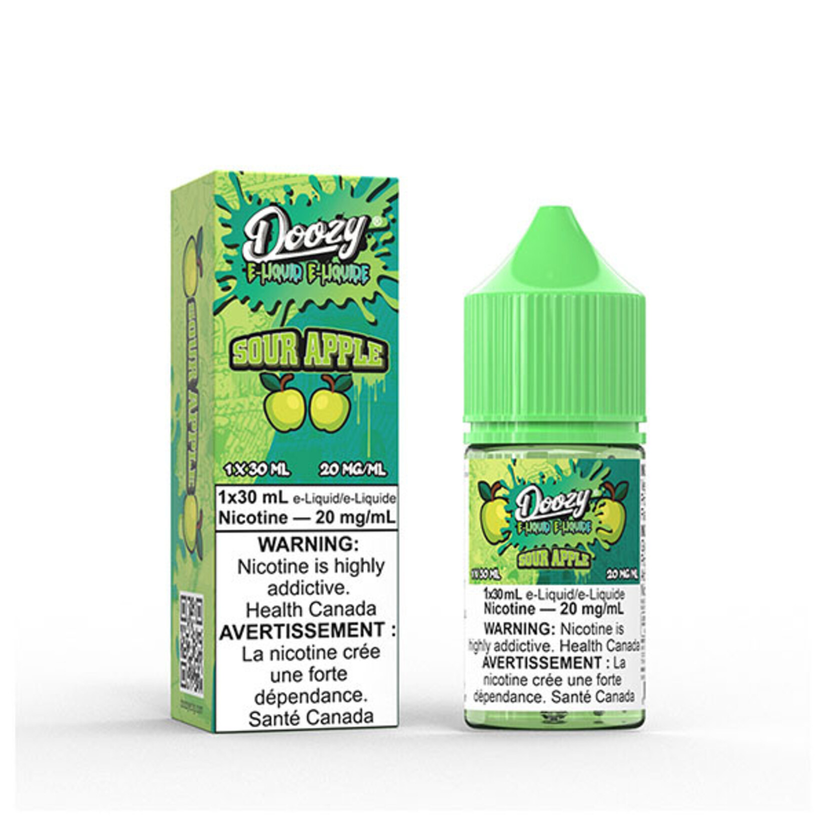 DOOZY DZE07 - DOOZY Sour Apple E-liquid - 30ml Salt