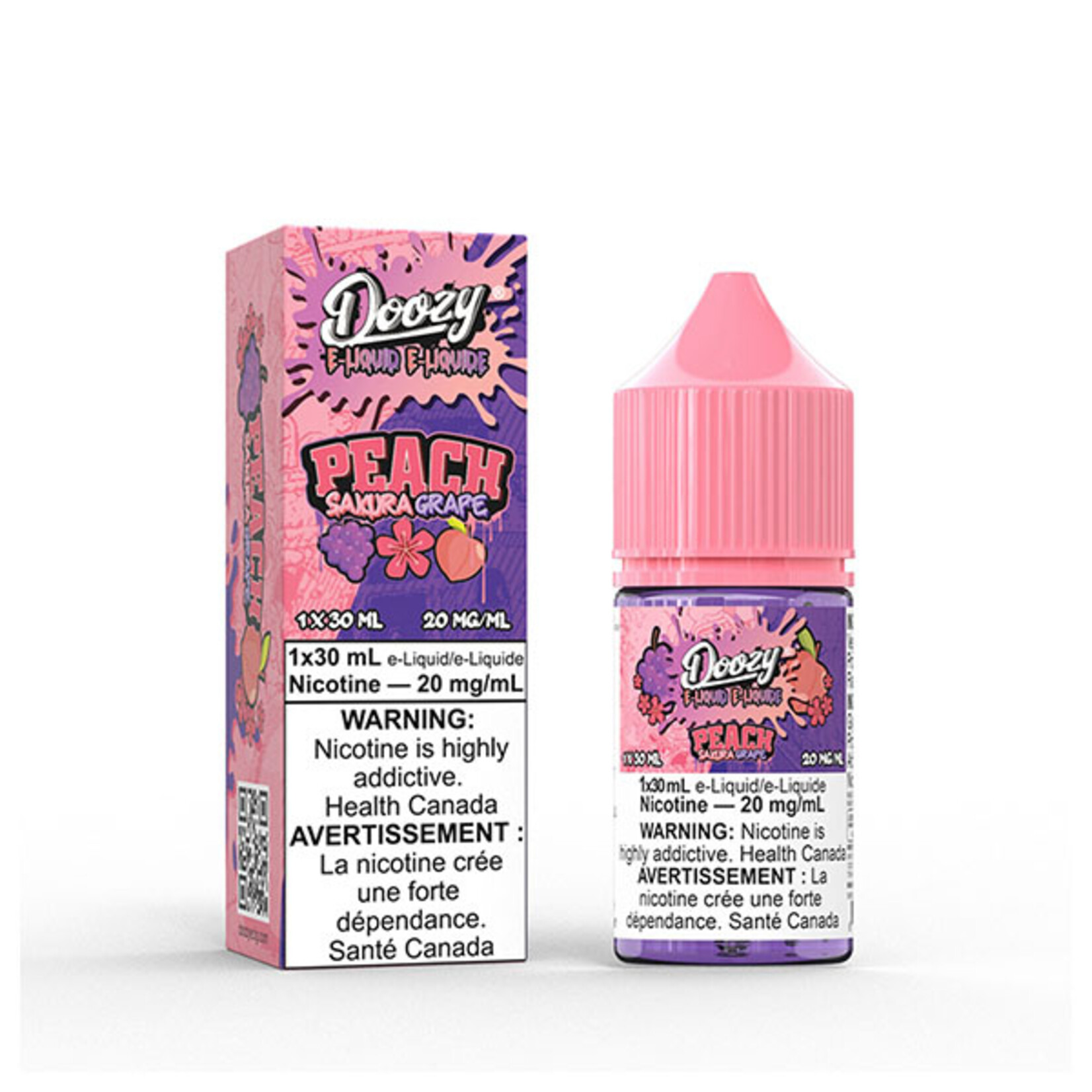 DOOZY DZE02 - DOOZY Peach Sakura Grape E-liquid - 30ml
