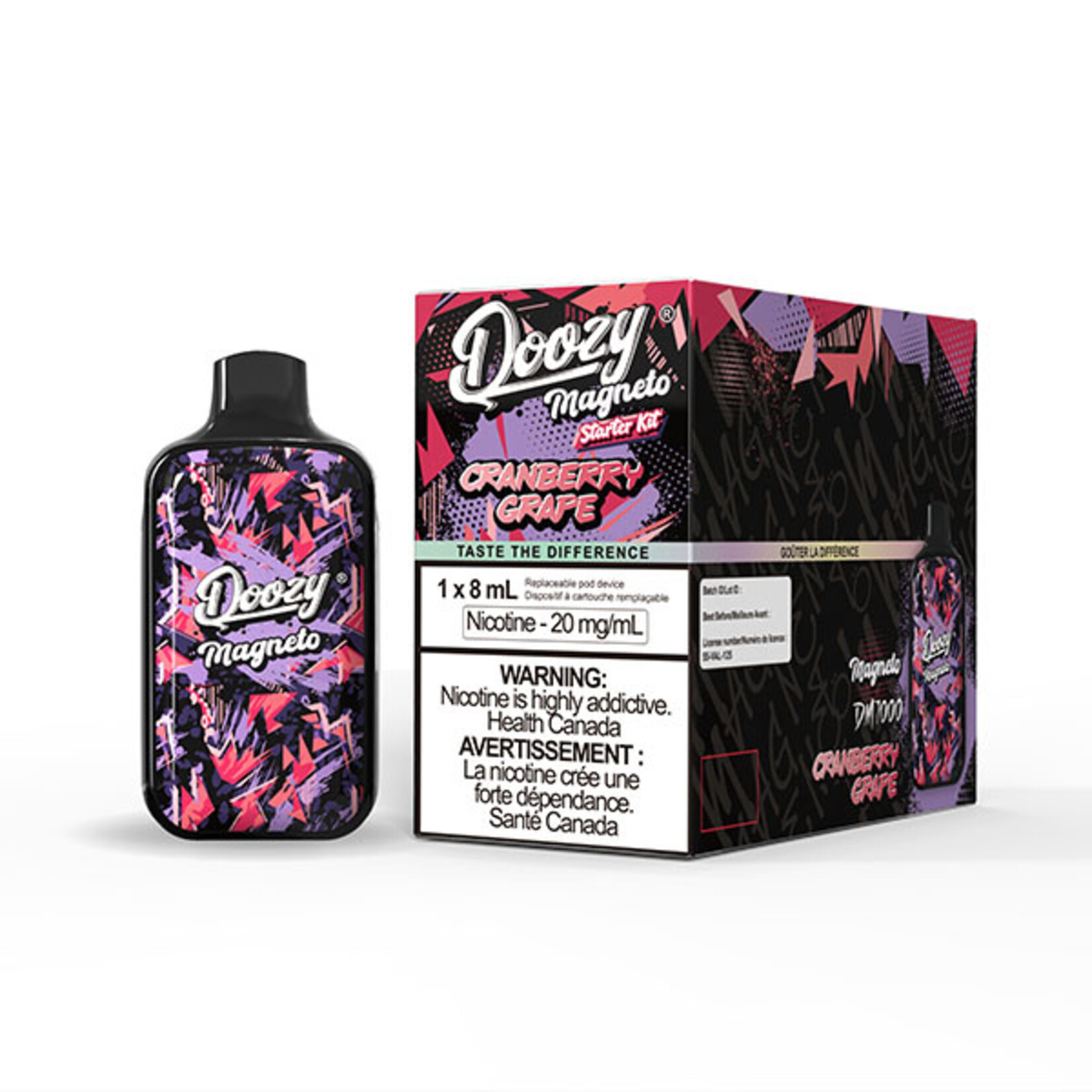 DOOZY DZMG04 - DOOZY MAGNETO DM7000 Starter Kit Cranberry Grape