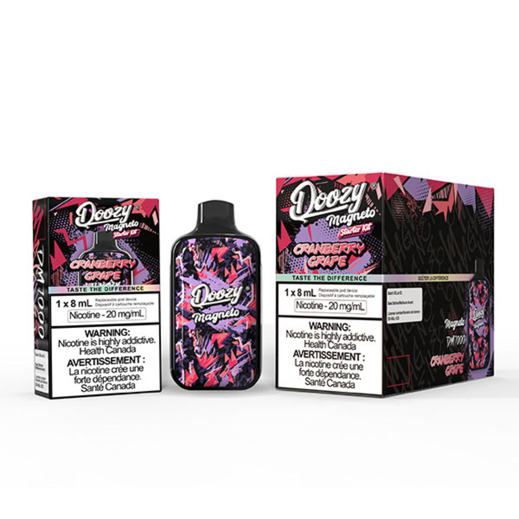 DOOZY DZMG04 - DOOZY MAGNETO DM7000 Starter Kit Cranberry Grape