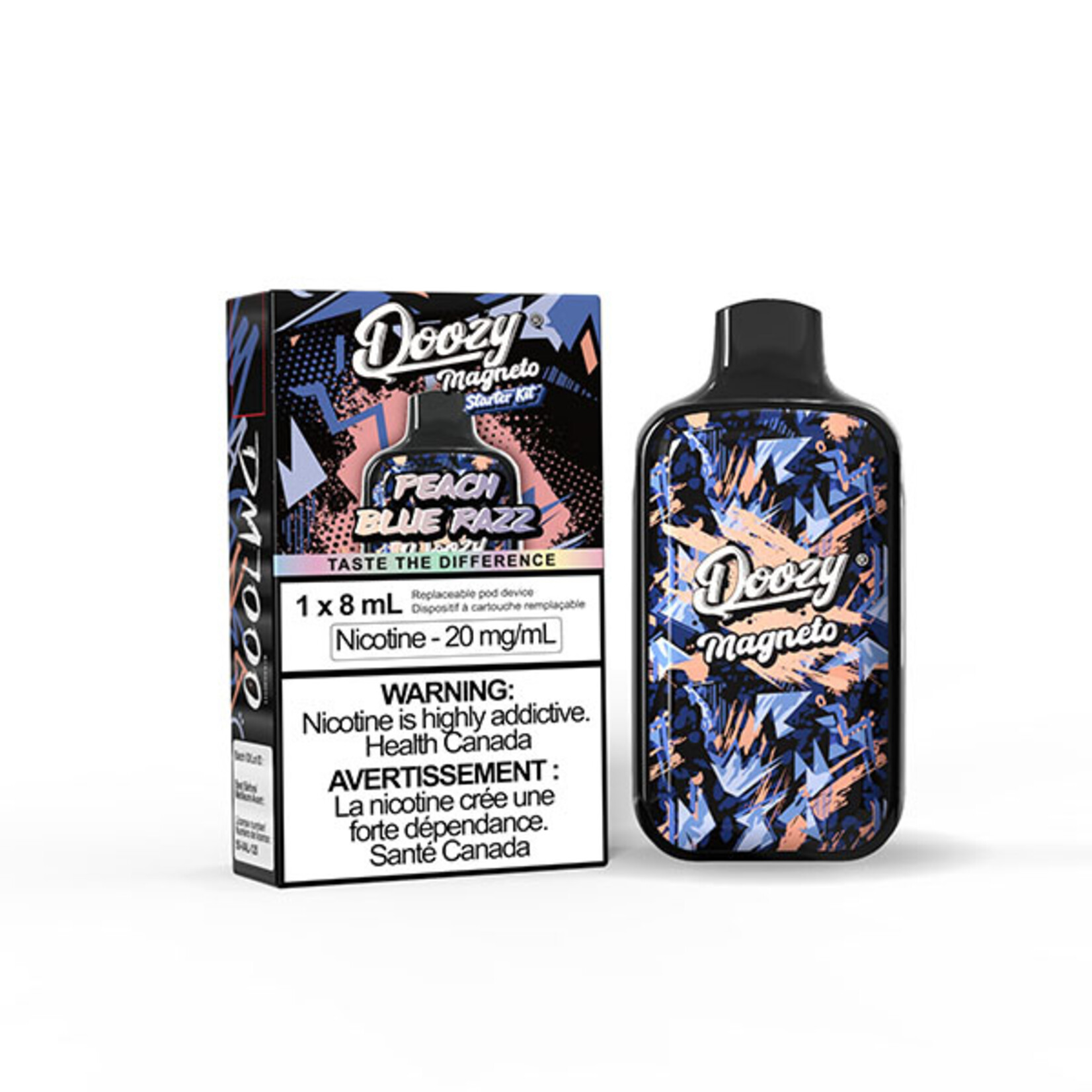 DOOZY DZMG24 - DOOZY MAGNETO DM7000 Starter Kit Peach Blue Razz