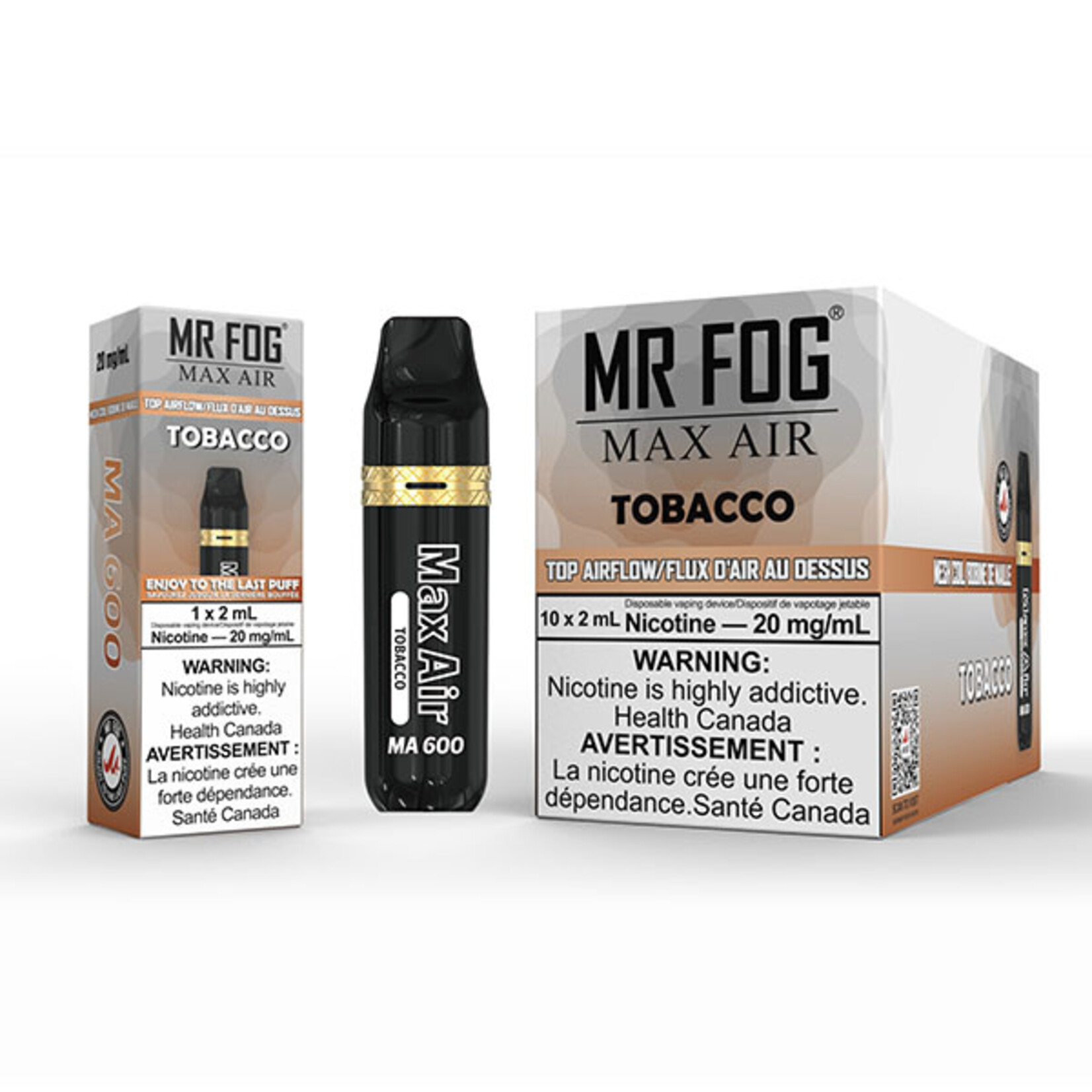 MR FOG MAM14 - MR FOG MA600 Tobacco (Federal Stamp Only)