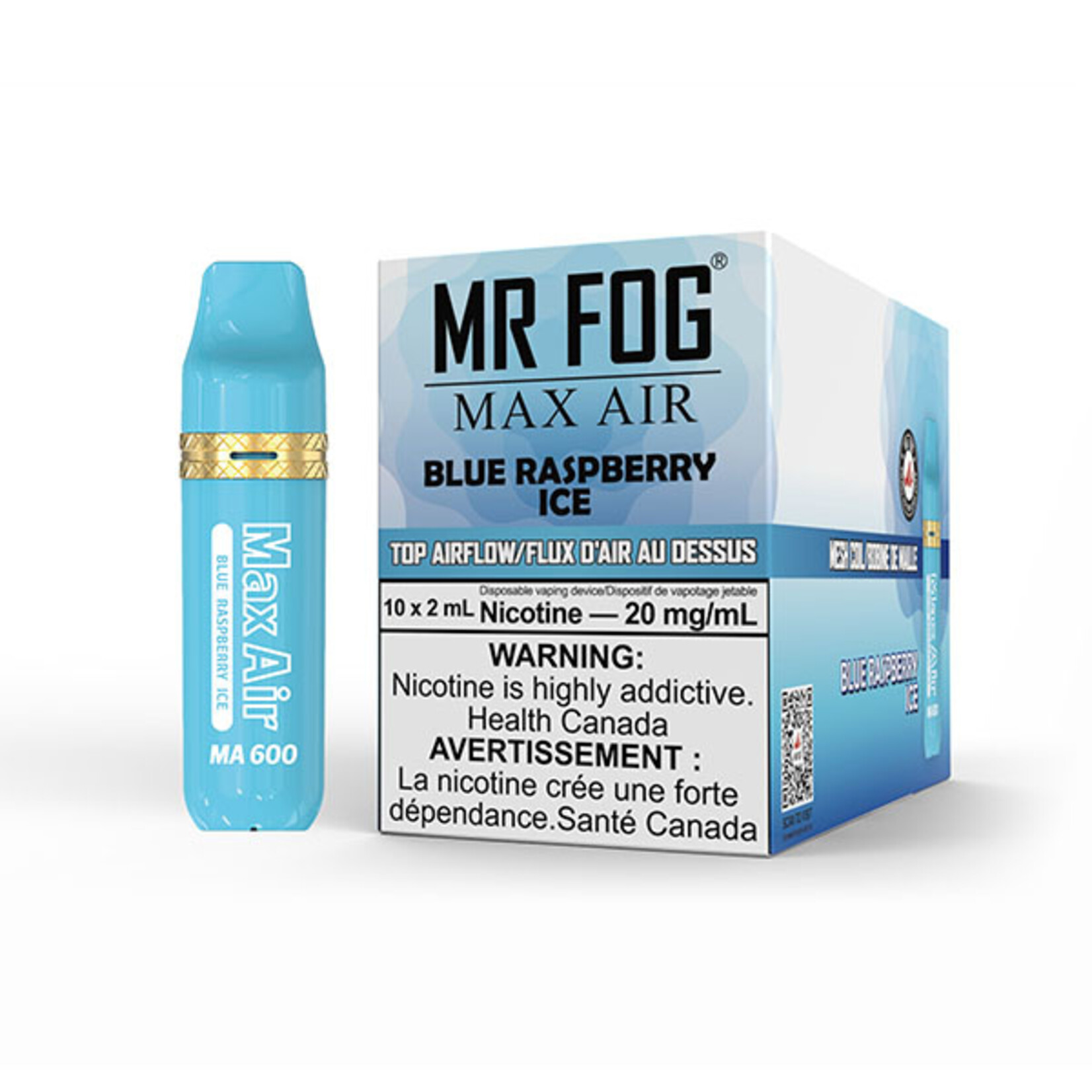 MR FOG MAM08 - MR FOG MA600 Blue Raspberry Ice (Federal Stamp Only)