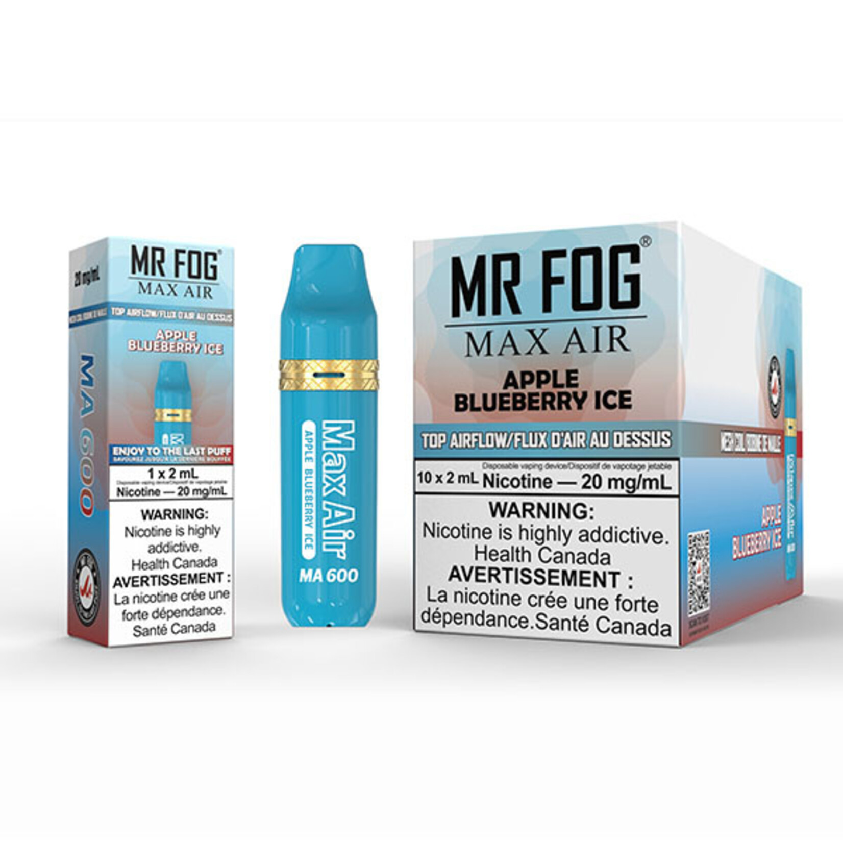 MR FOG MAM05 - MR FOG MA600 Apple Blueberry Ice (Federal Stamp Only)