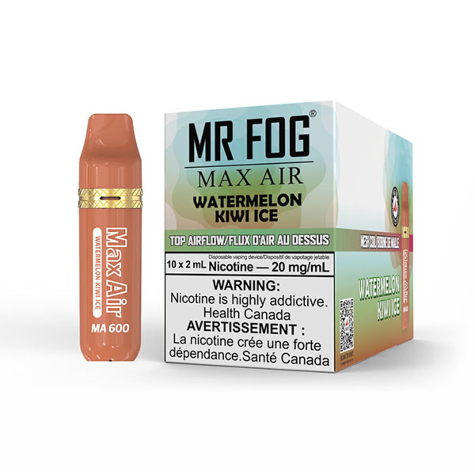 MR FOG MAM04 - MR FOG MA600 Watermelon Kiwi Ice (Federal Stamp Only)