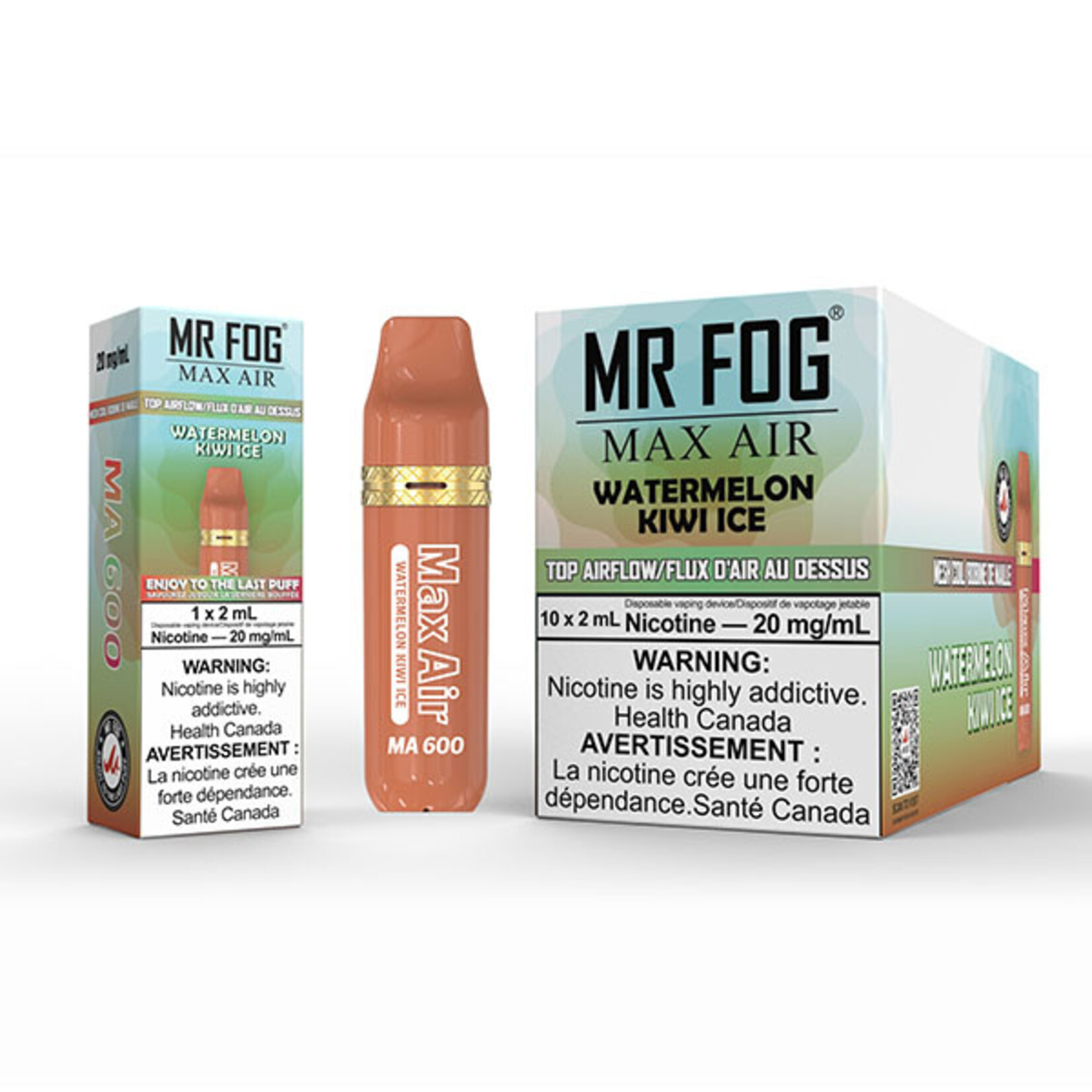MR FOG MAM04 - MR FOG MA600 Watermelon Kiwi Ice (Federal Stamp Only)