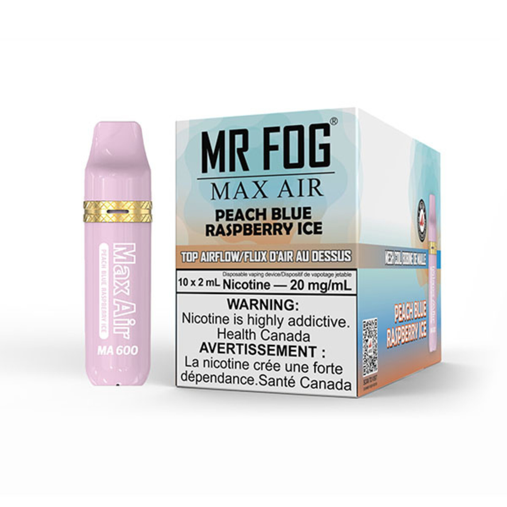 MR FOG MAM03 - MR FOG MA600 Peach Blue Raspberry Ice