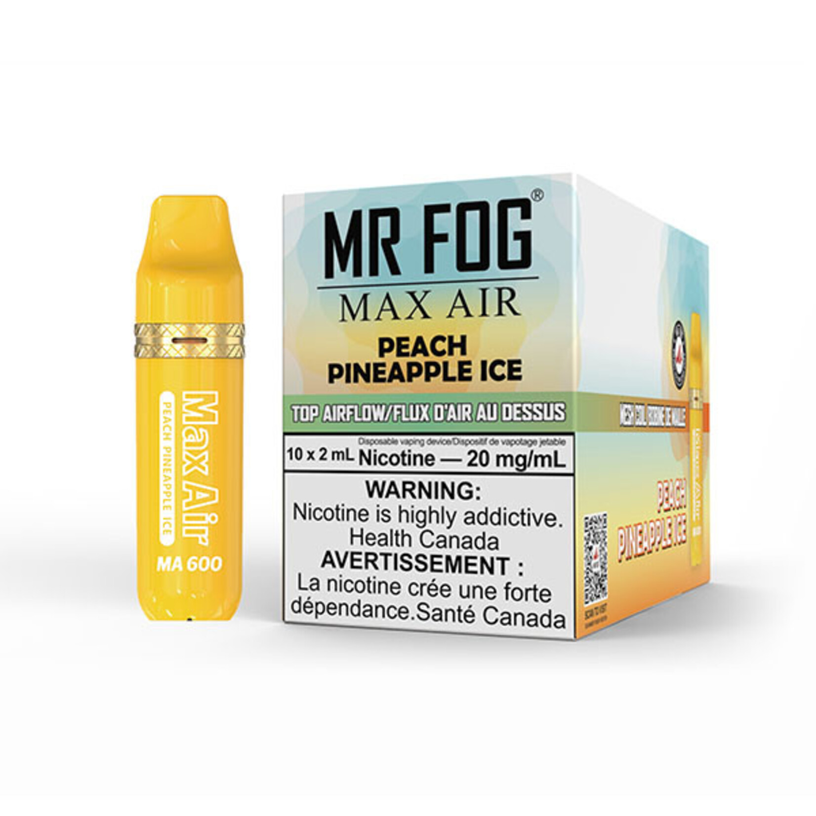MR FOG MAM02 - MR FOG MA600 Peach Pineapple Ice (Federal Stamp Only)
