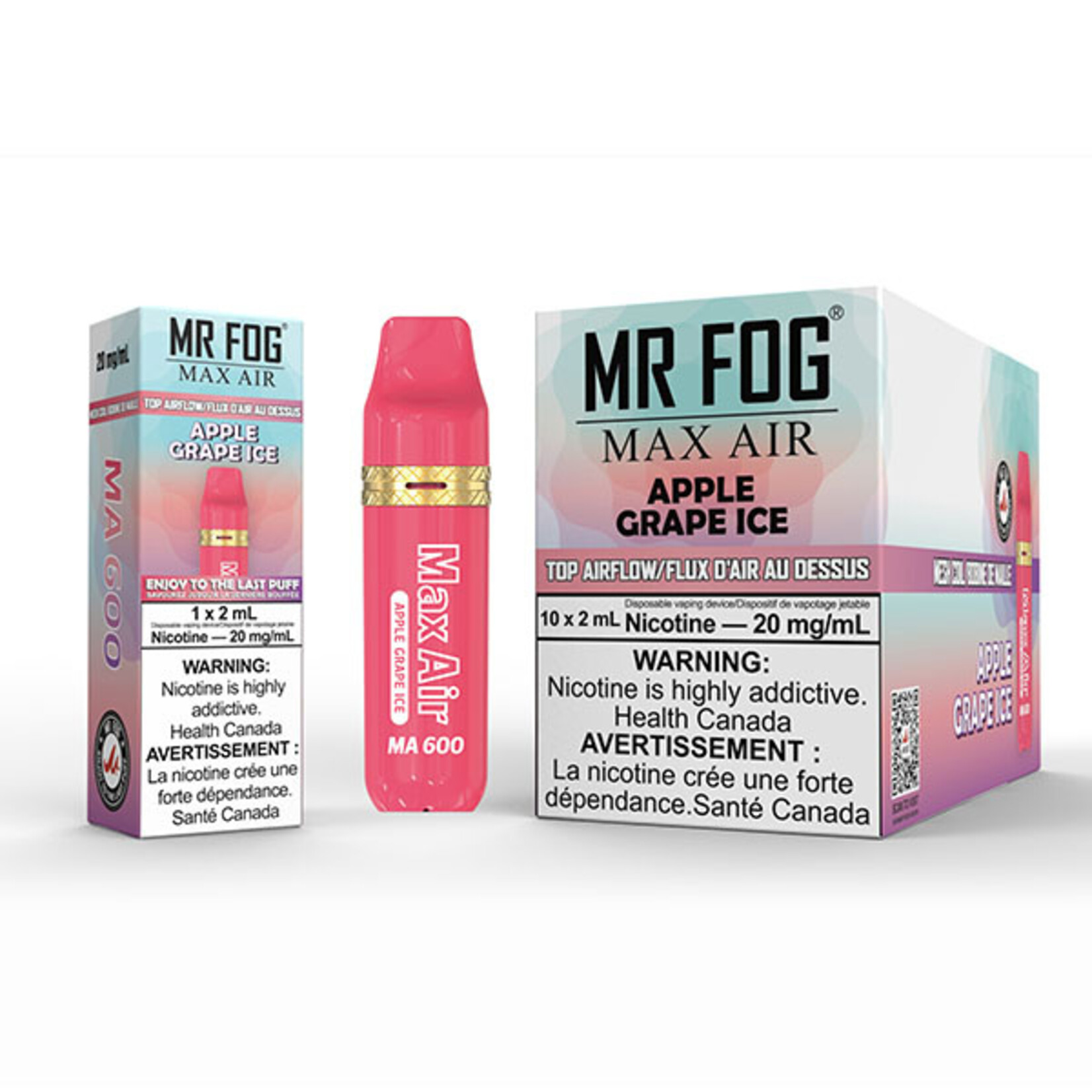 MR FOG MAM01 - MR FOG MA600 Apple Grape Ice (Federal Stamp Only)