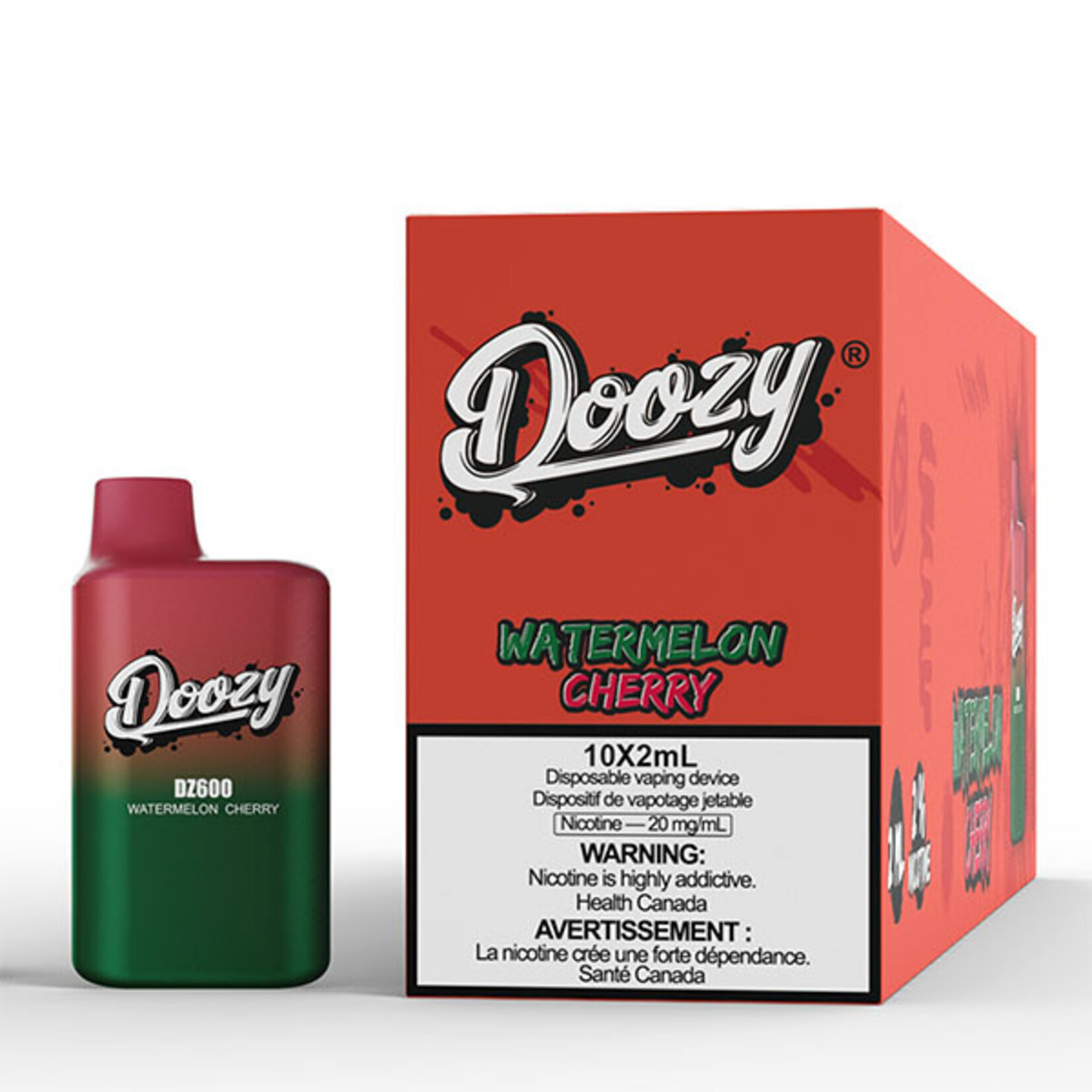 DOOZY DZM21 - DOOZY DZ600 600 PUFFS Watermelon Cherry
